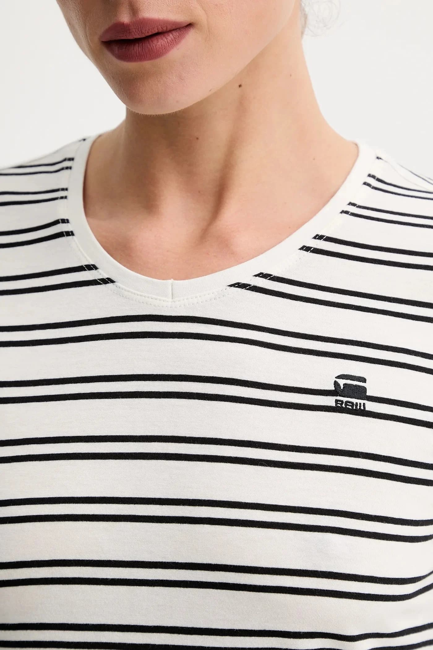 Футболка из сырого хлопка Stripe eyben slim v t 2.0 - фото 5