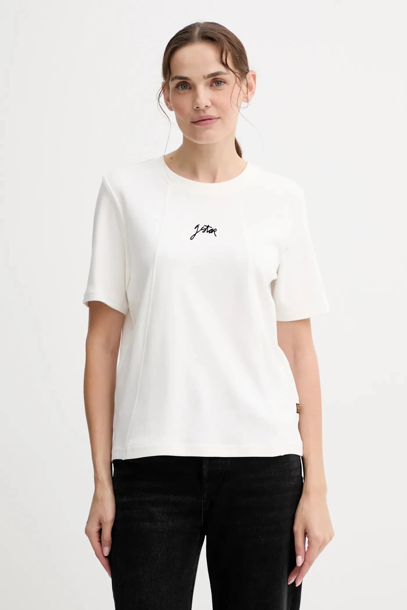 Хлопковая футболка с надписью