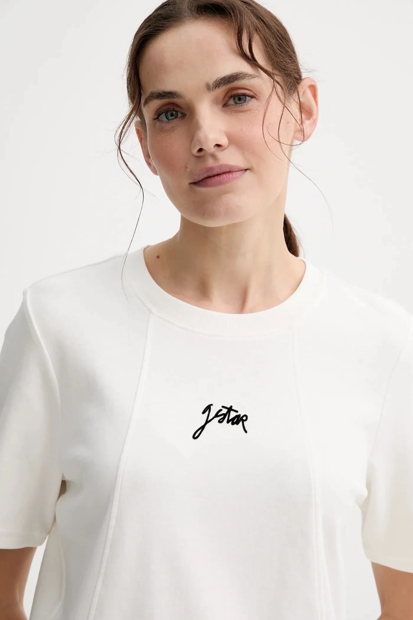 Хлопковая футболка с надписью - фото 4