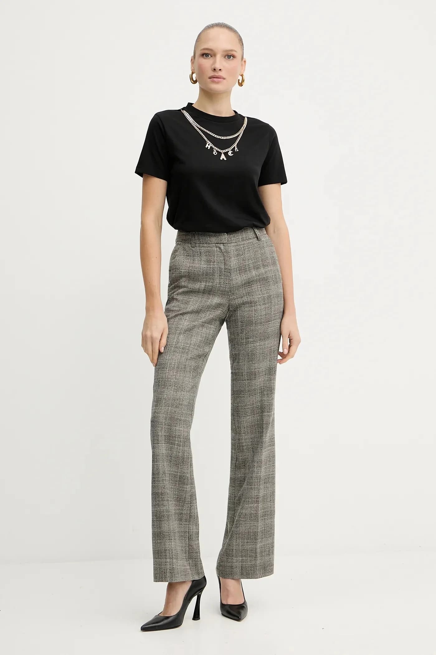 Хлопковая футболка BENSOULA - фото 2