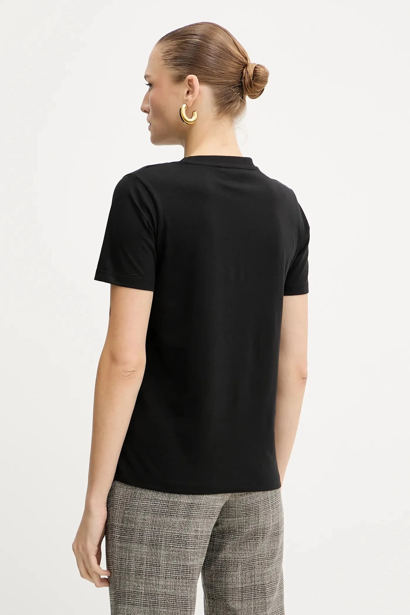 Хлопковая футболка BENSOULA - фото 3