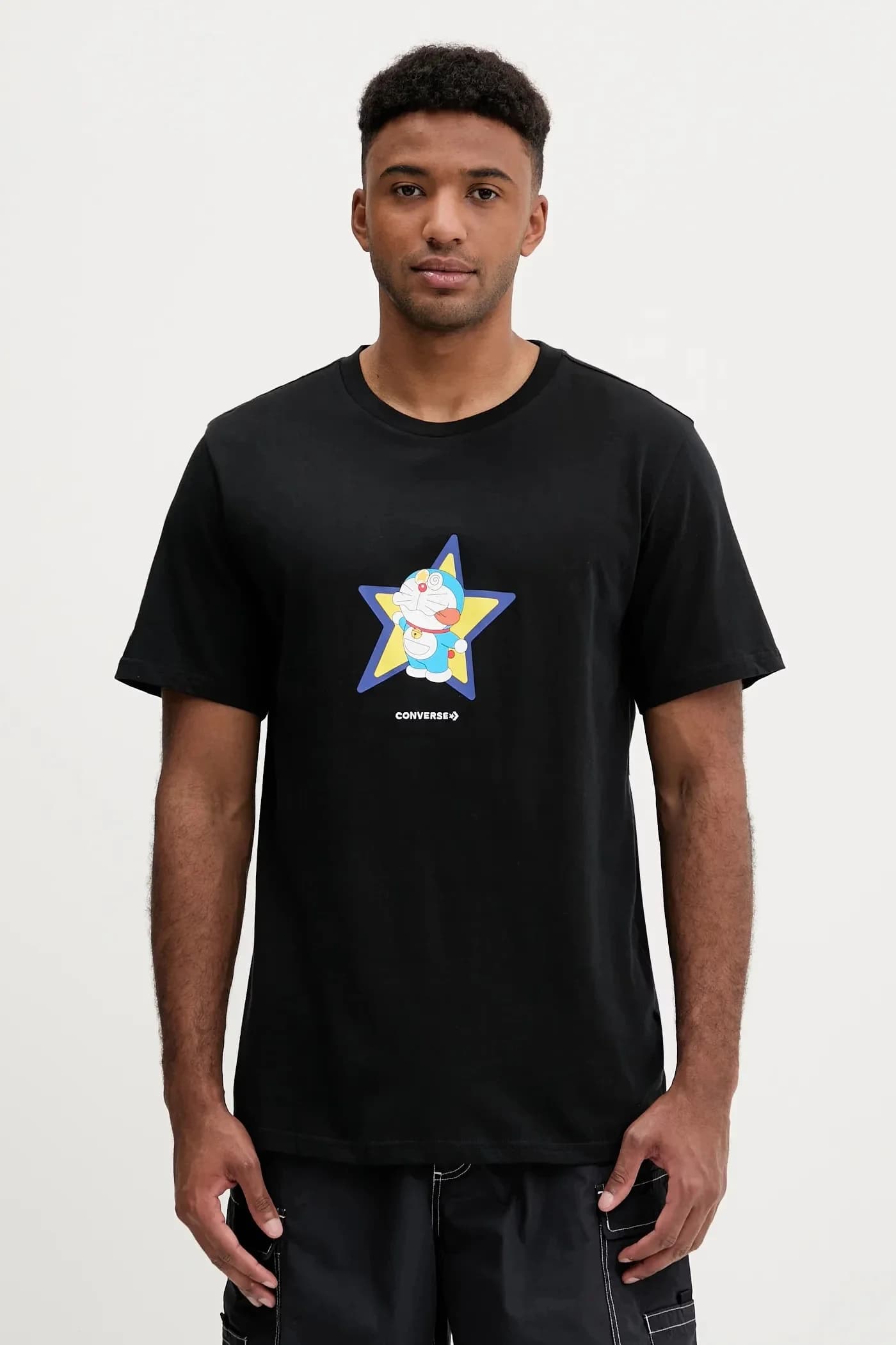 Хлопковая футболка DORAEMON GRAPHIC - фото 3