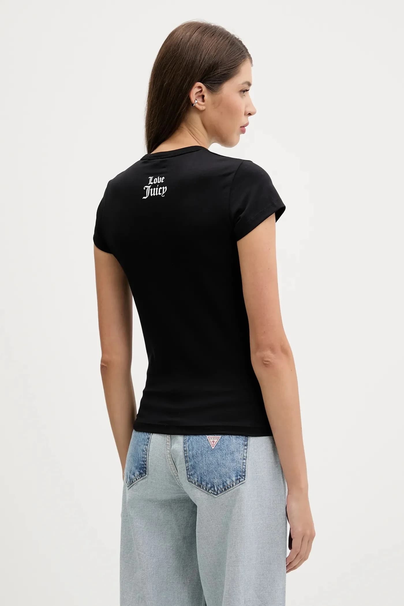 ФУТБОЛКА PEACE LOVE AND JUICY HILTON - фото 3