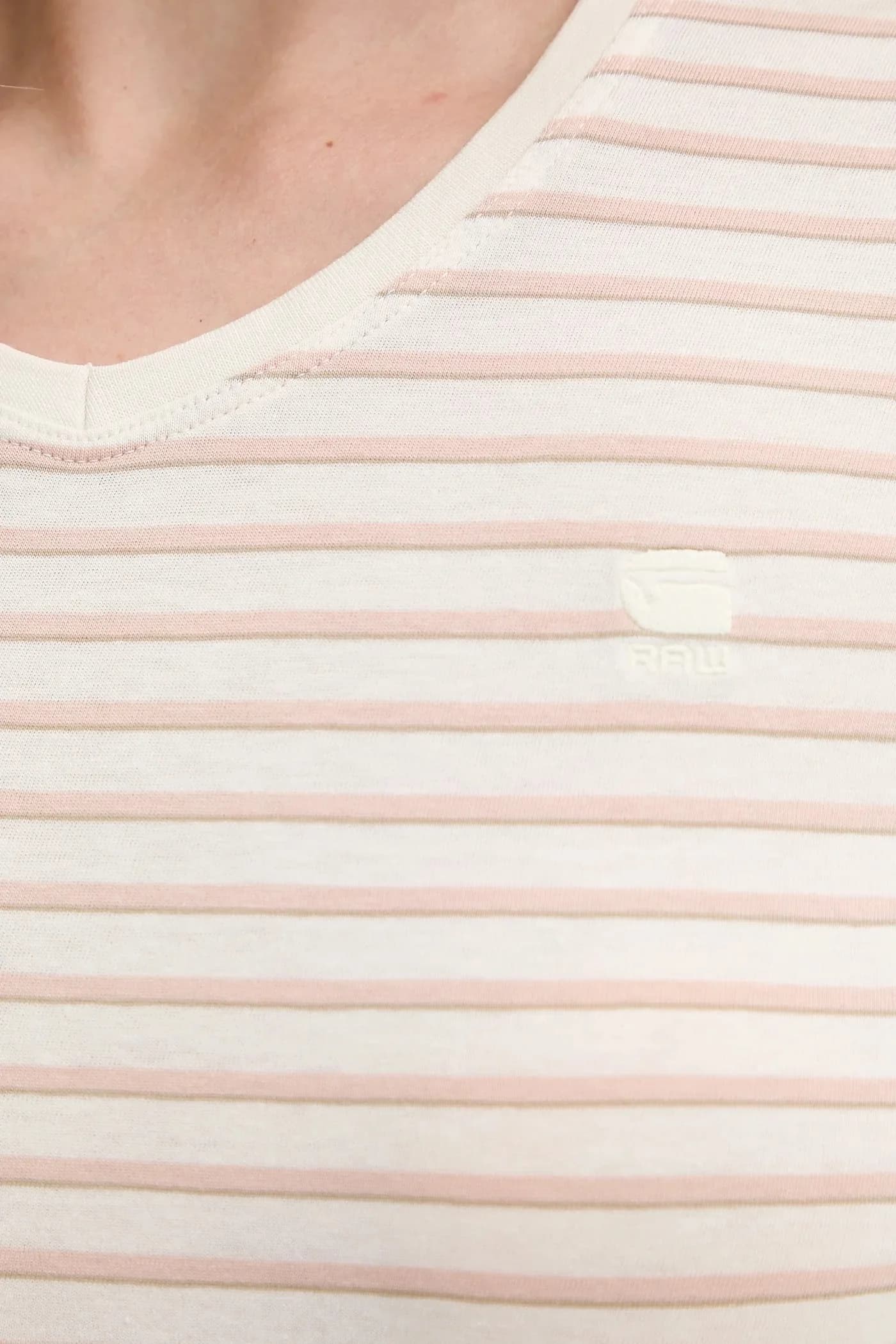 Футболка из сырого хлопка Stripe eyben slim v t 2.0 - фото 5