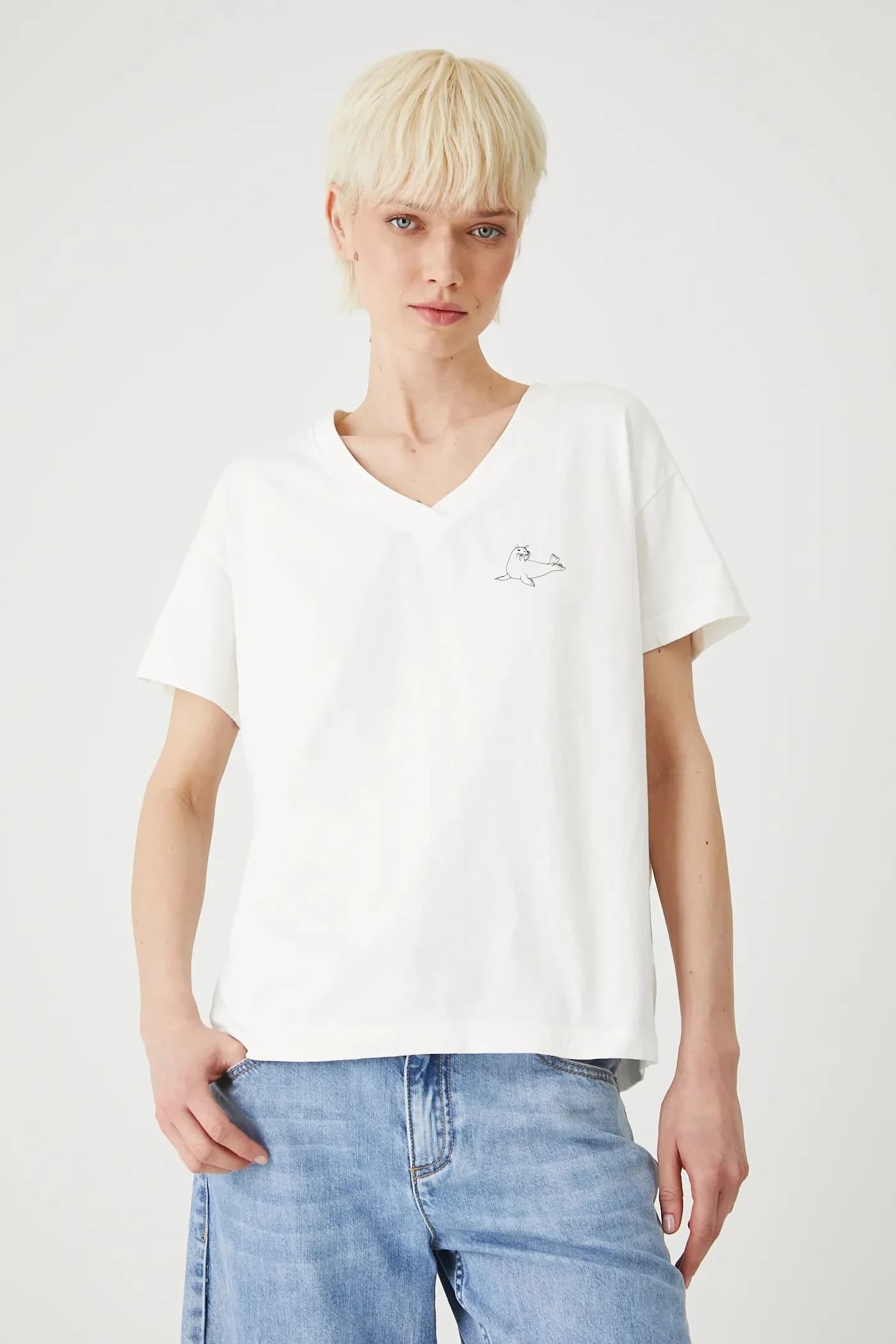 Хлопковая футболка - фото 2