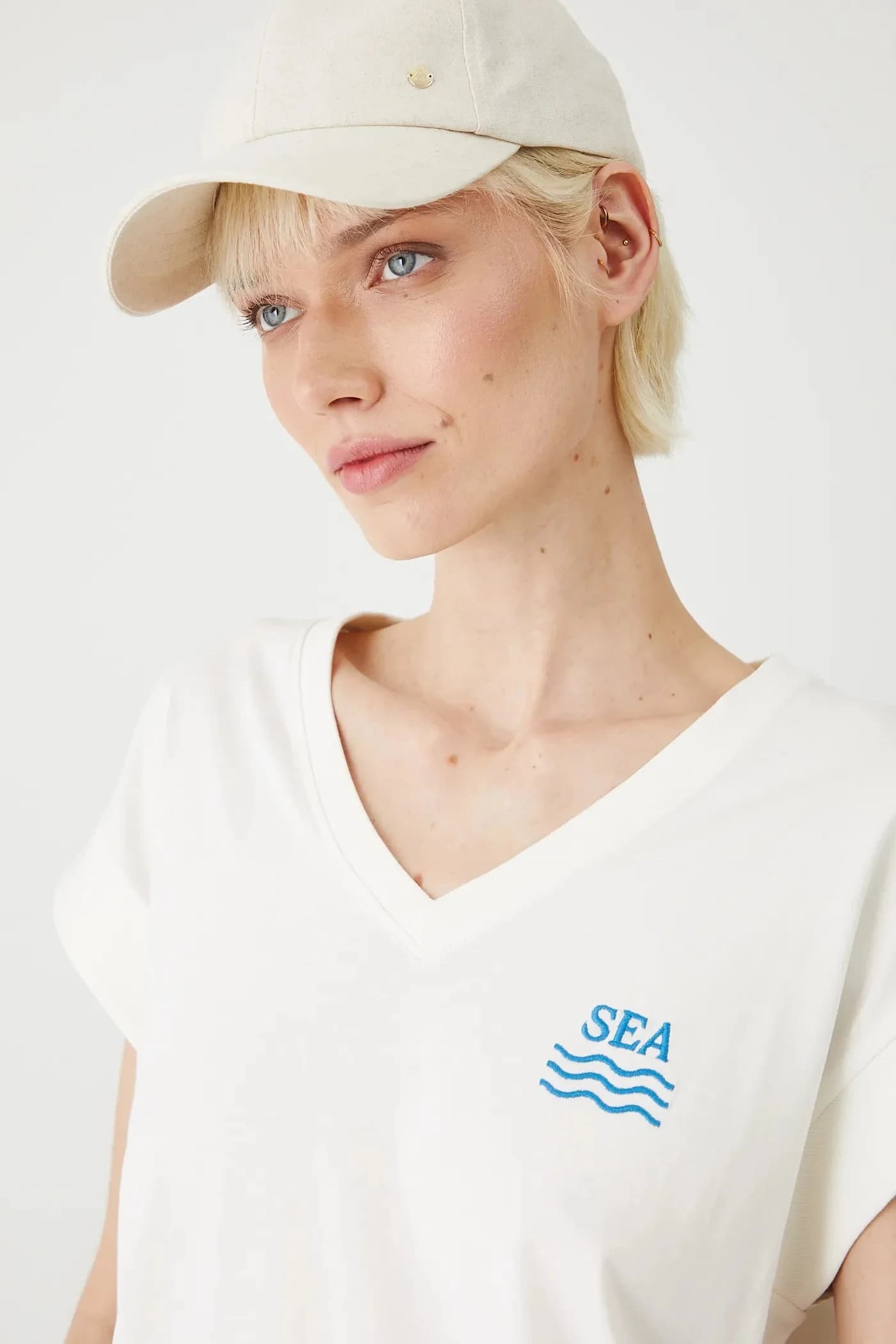 Хлопковая футболка - фото 5