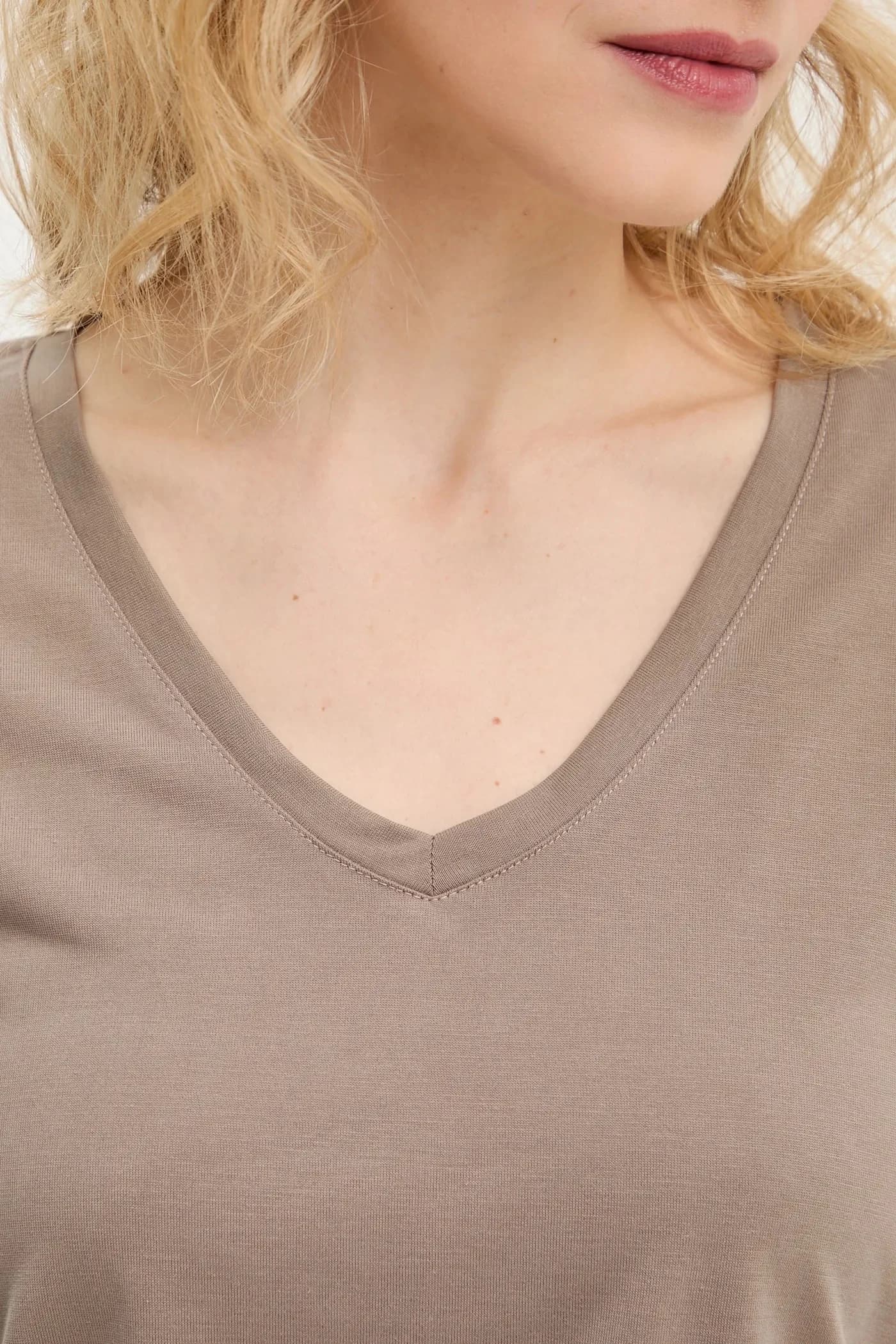 Модальная футболка - фото 5