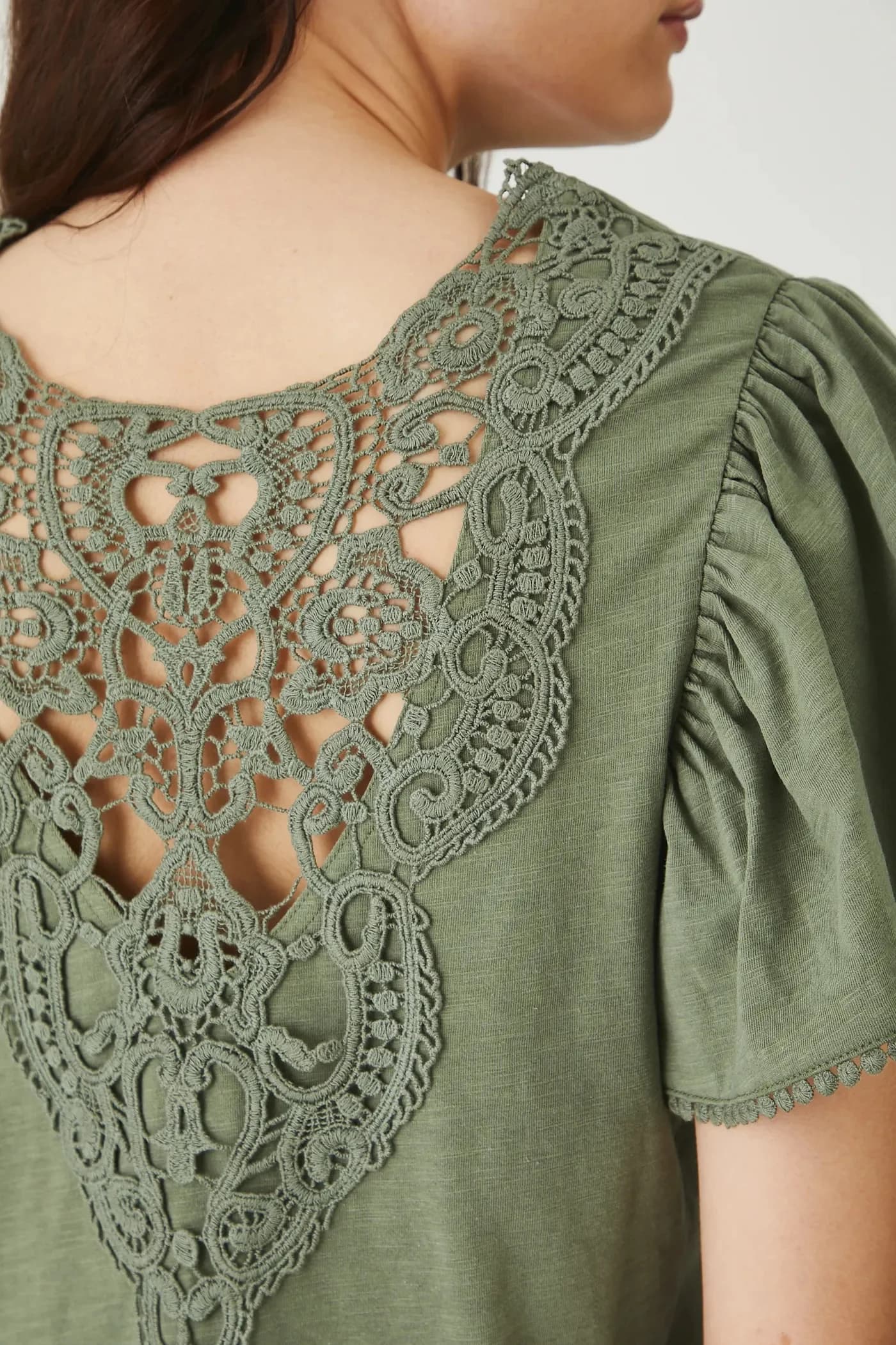 Хлопковая футболка - фото 6