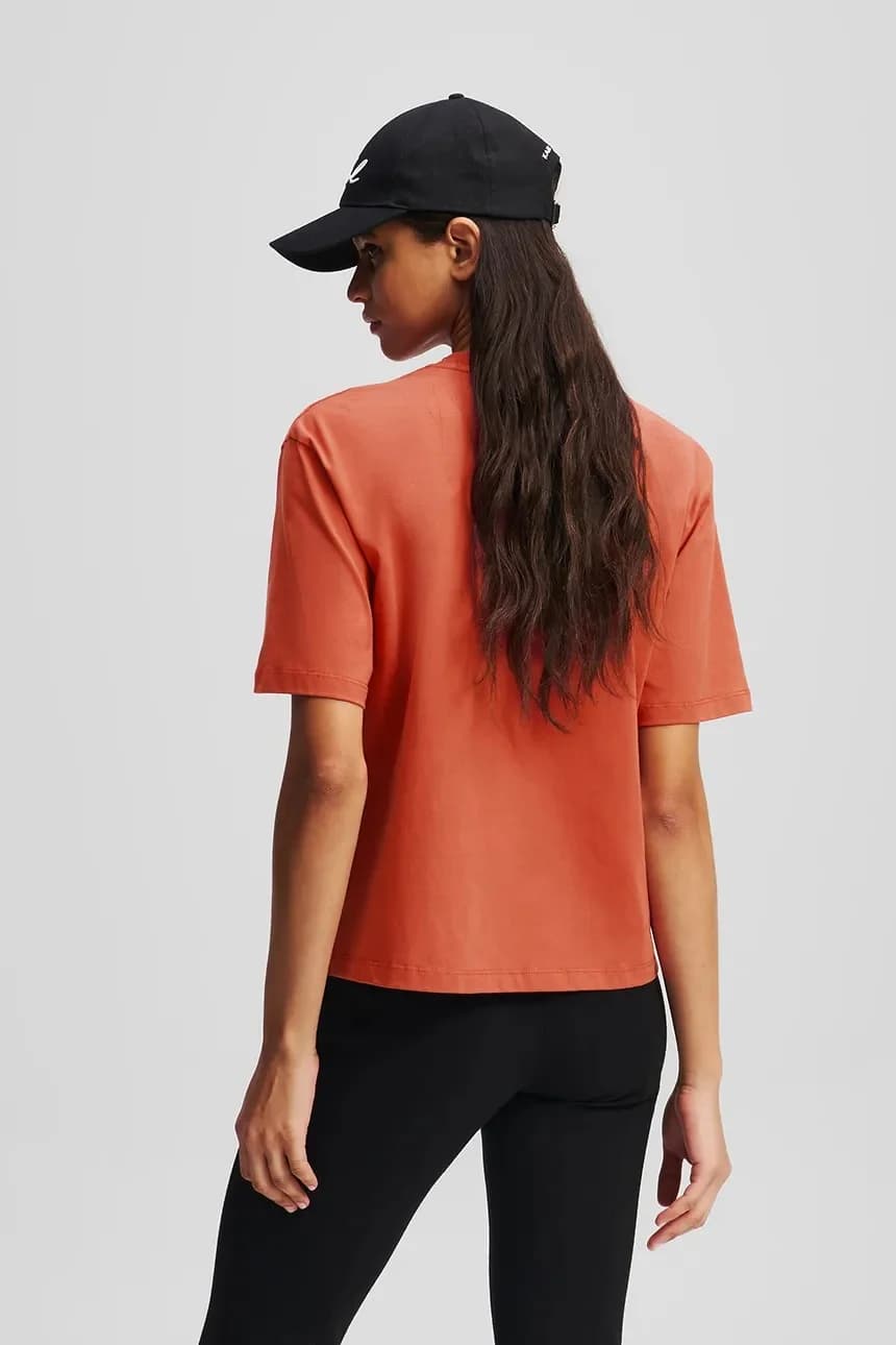 Хлопковая футболка KARL SIGNATURE - фото 2