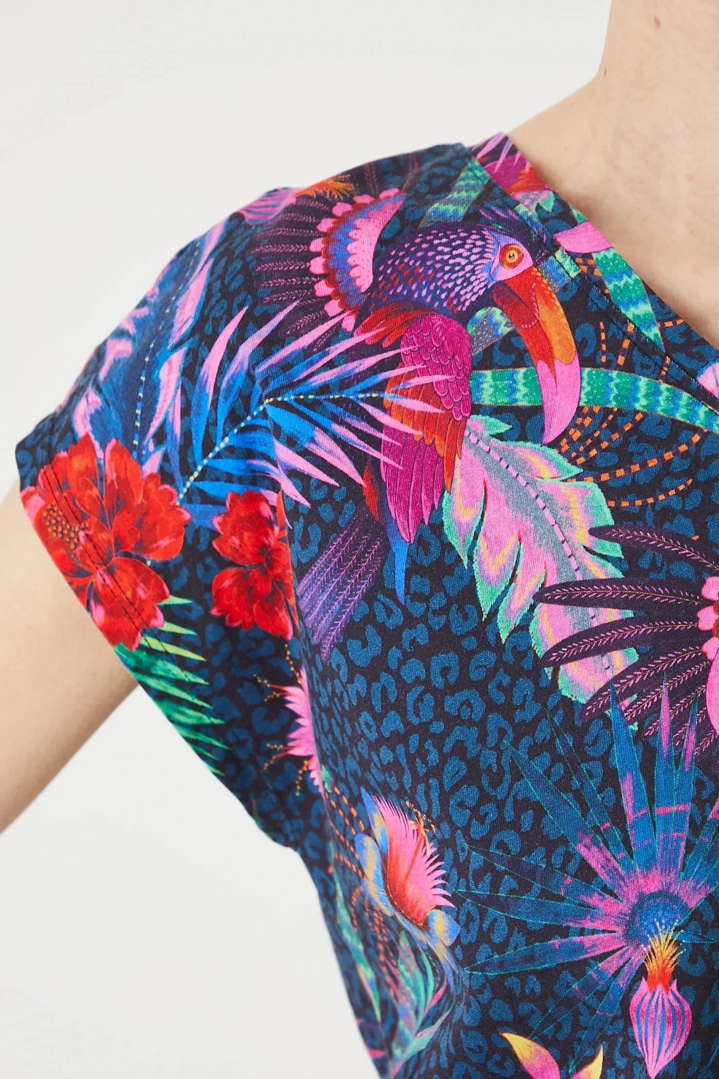 Хлопковая футболка - фото 5