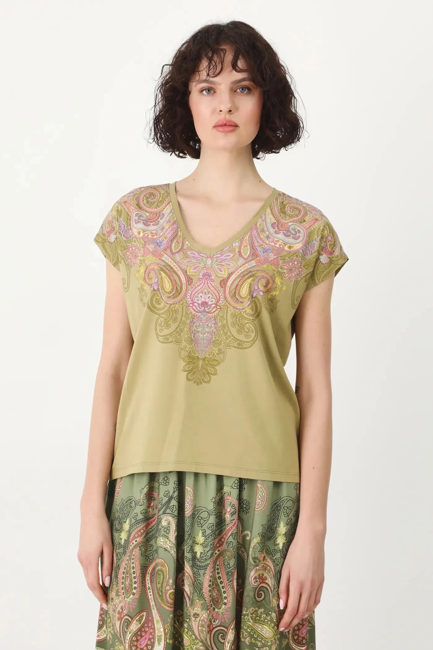 Хлопковая футболка - фото 4