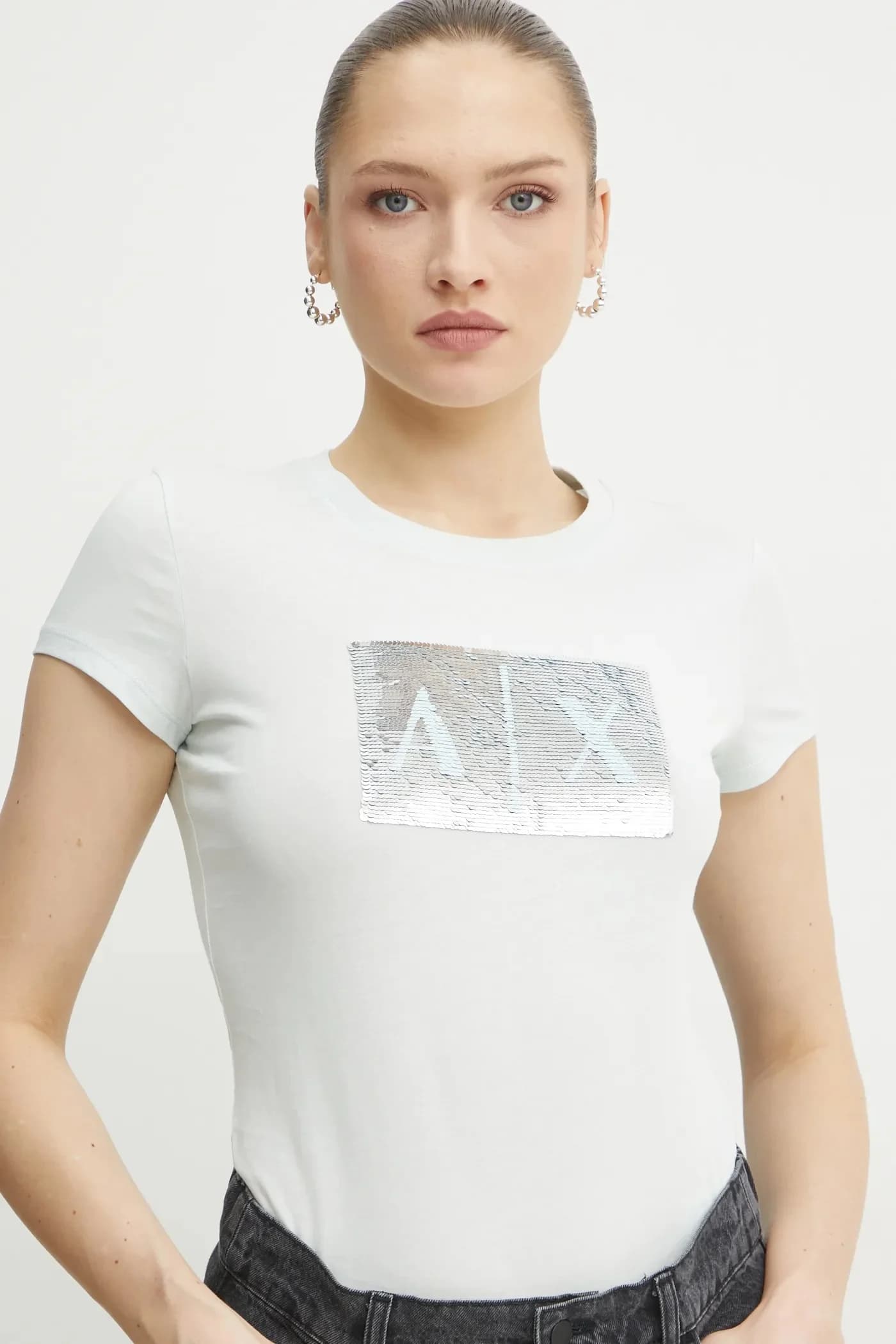 Хлопковая футболка - фото 4