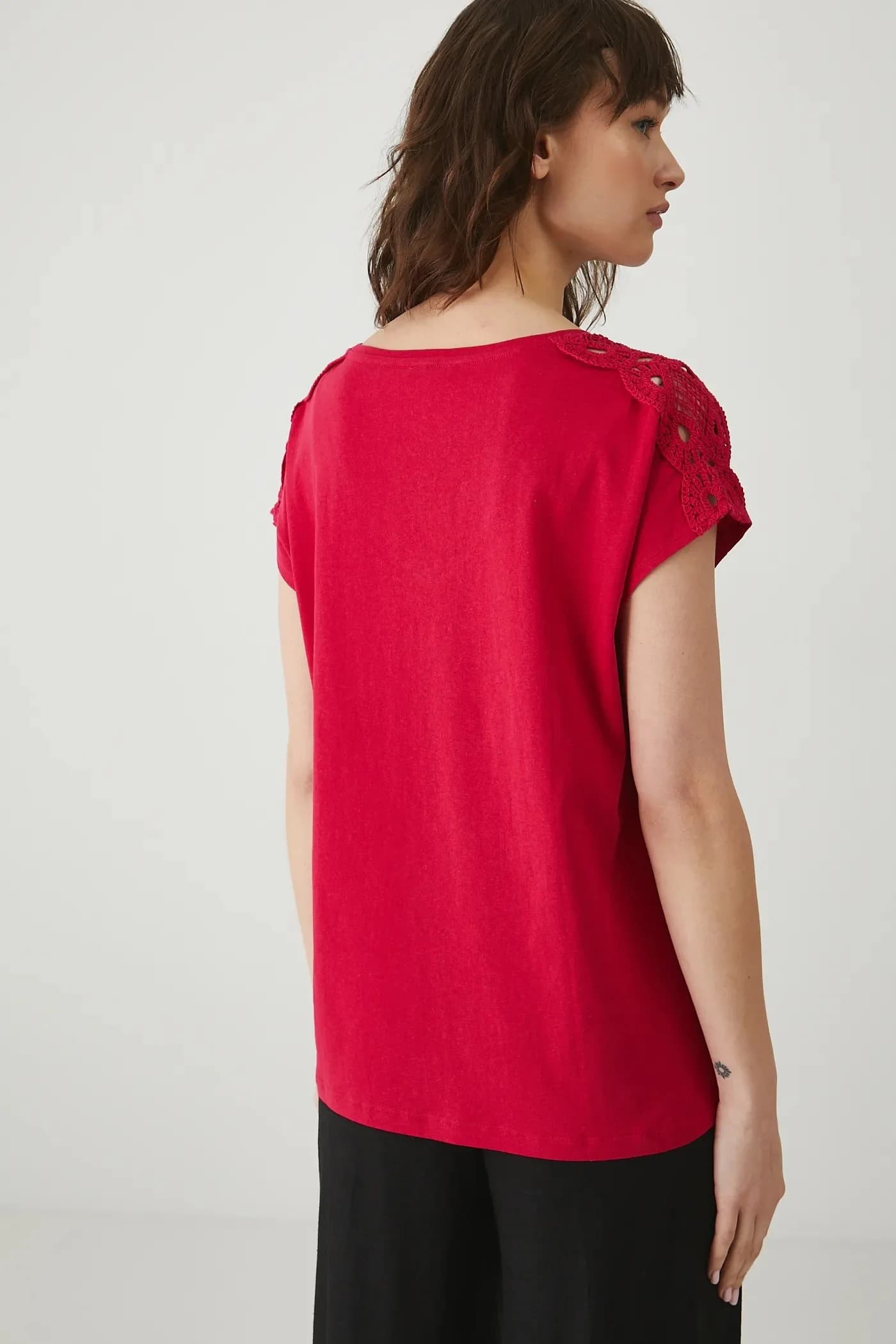 Льняная футболка - фото 3