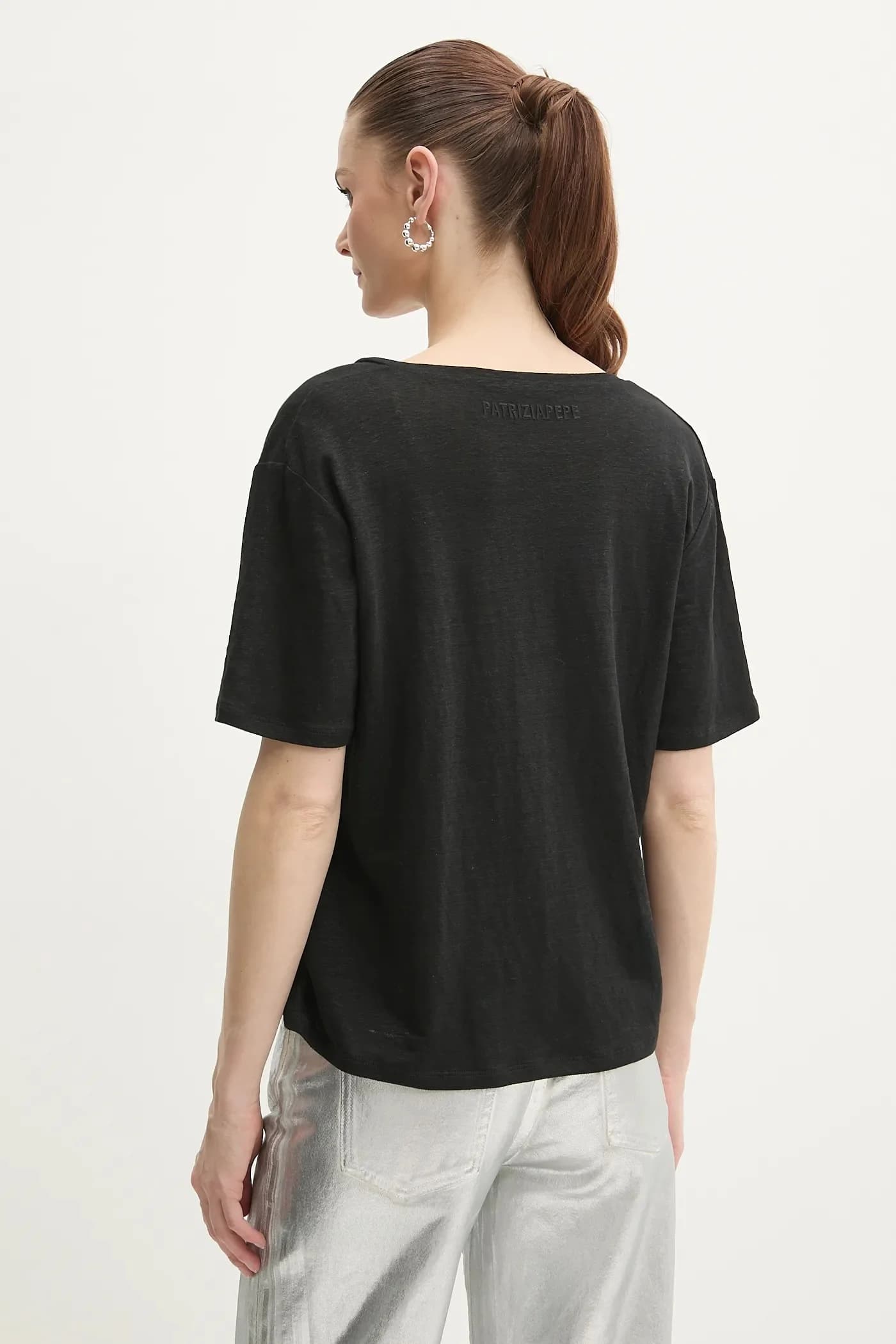 Льняная футболка - фото 3