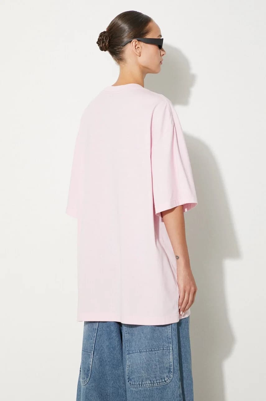 Хлопковая футболка с шариковой цепочкой - фото 3