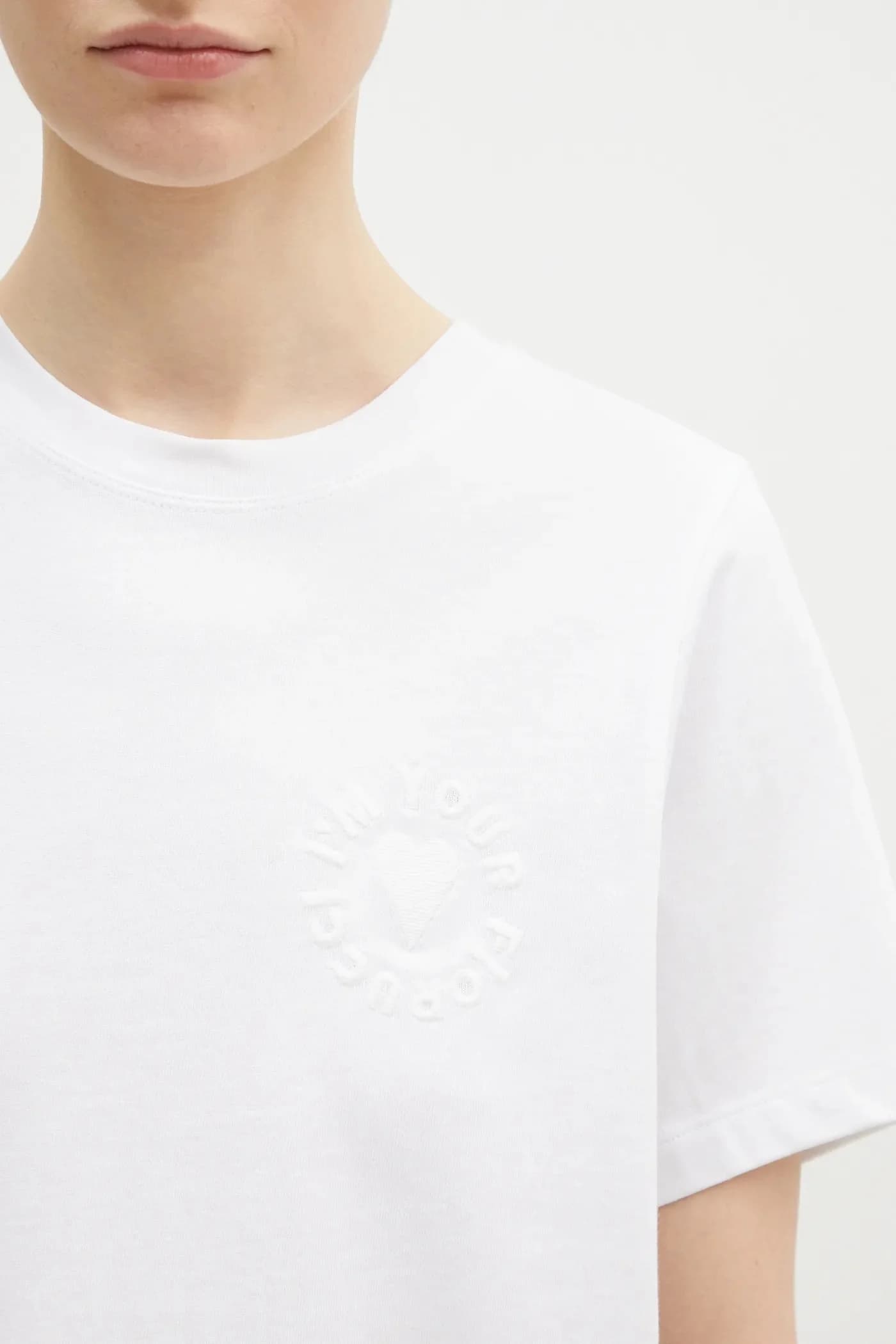 Хлопковая футболка «Я твоя» Fiorucci - фото 4