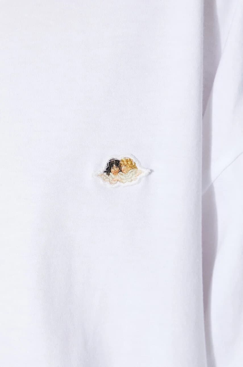 Стеганая футболка с нашивкой «Ангел» - фото 6