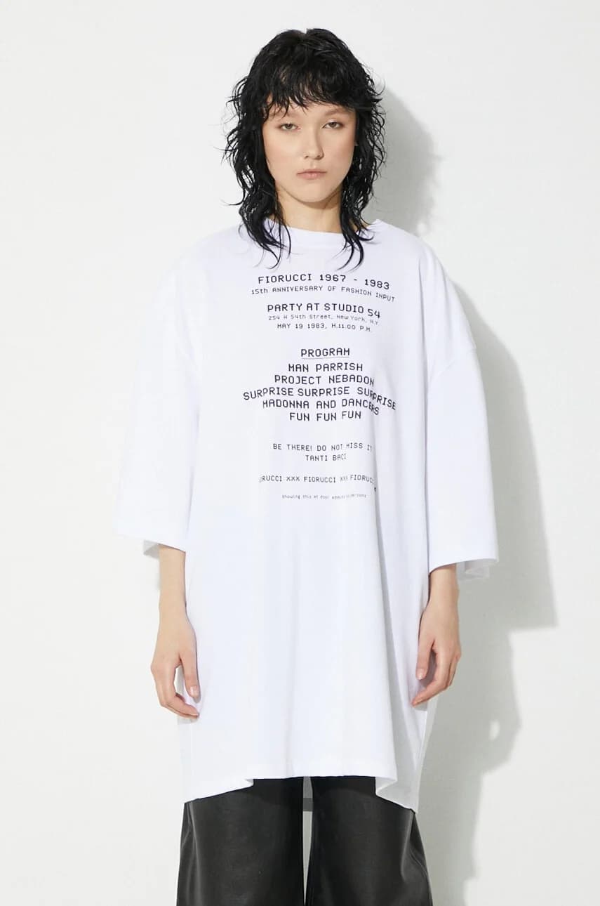 Хлопковая футболка с принтом «Приглашение» - фото 3