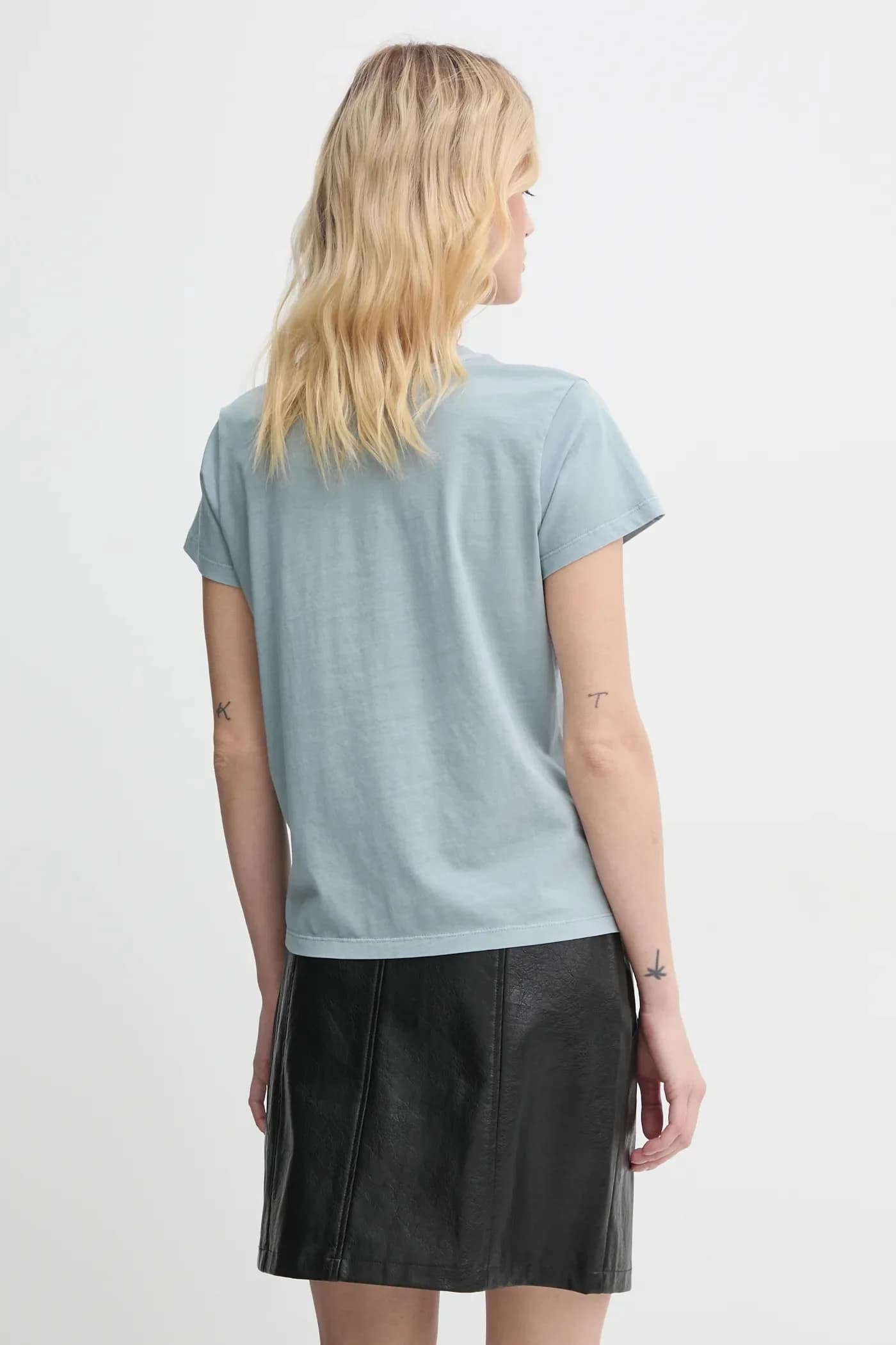 Хлопковая футболка - фото 3