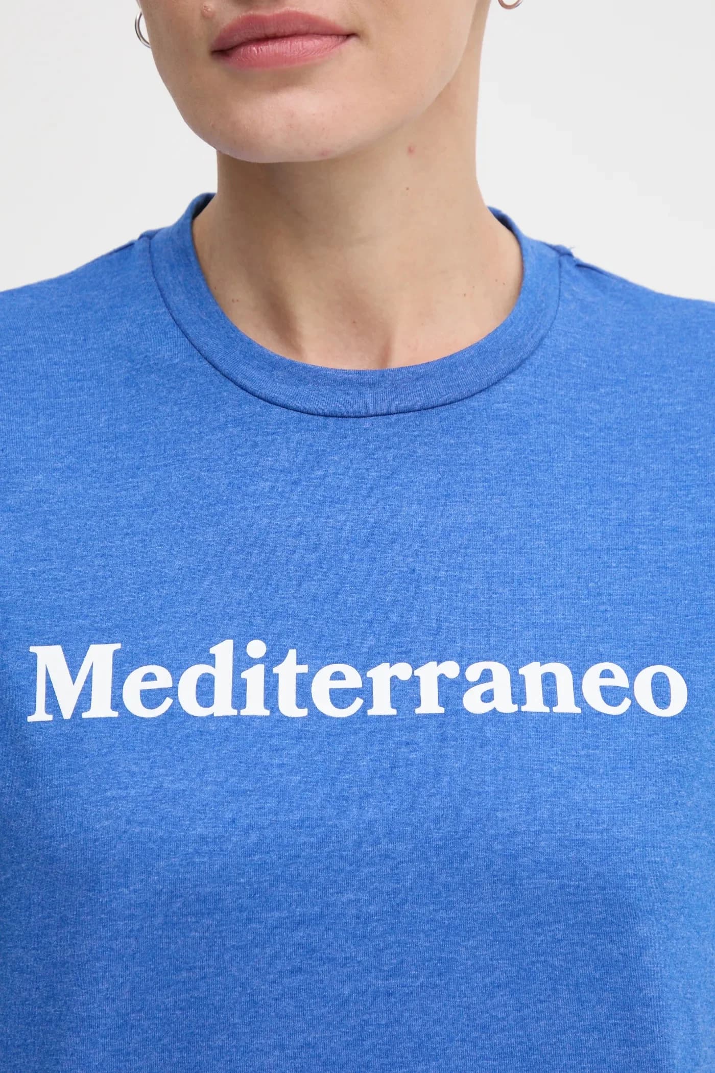 Хлопковая футболка Mediterraneo - фото 4