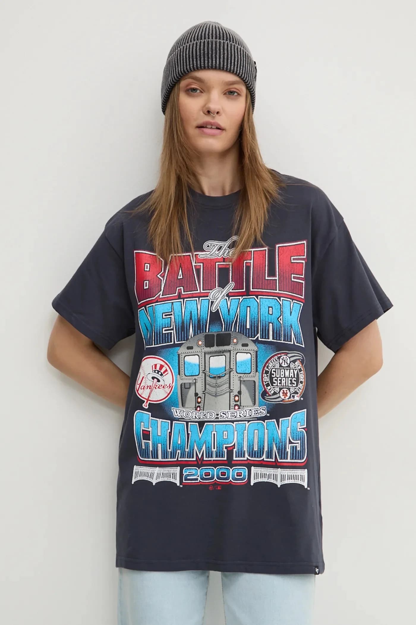 Хлопковая футболка MLB New York Yankees - фото 3