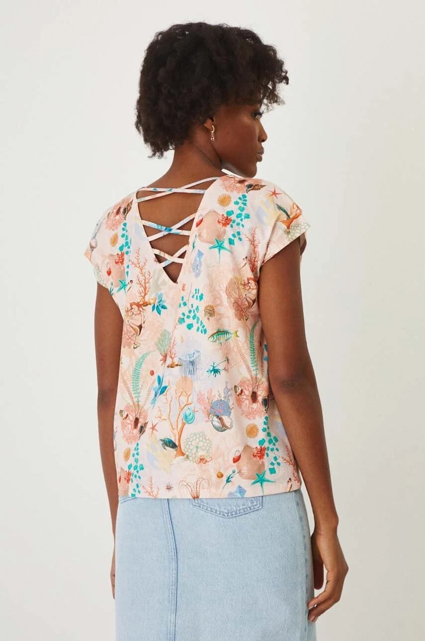 Хлопковая футболка - фото 5