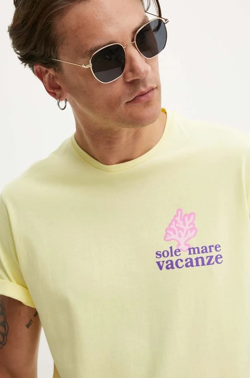 Хлопковая футболка Sole Mare Vacanze - фото 2