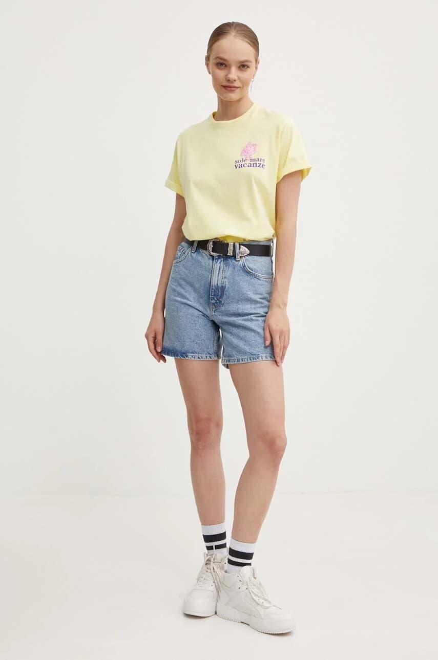 Хлопковая футболка Sole Mare Vacanze - фото 5