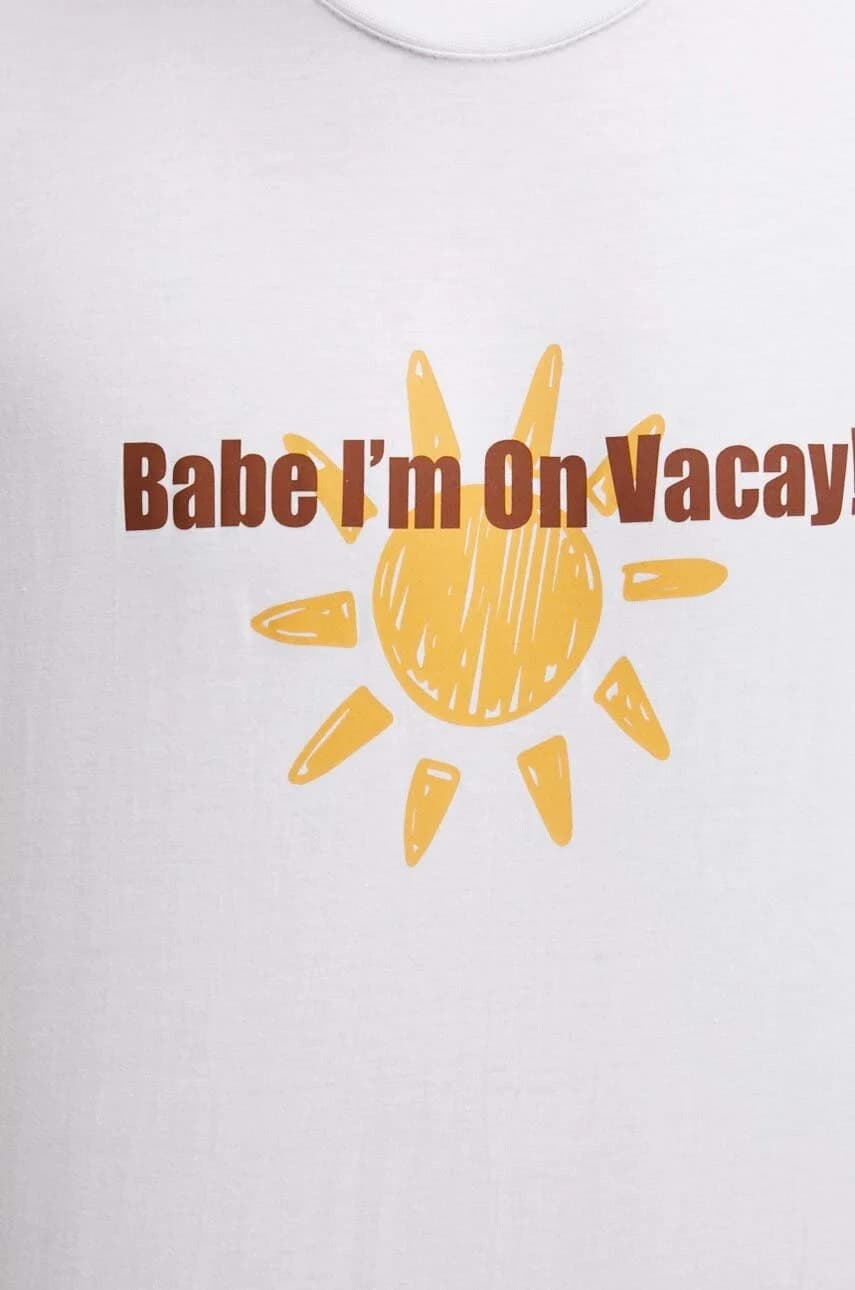 Хлопковая футболка On Vacay - фото 9