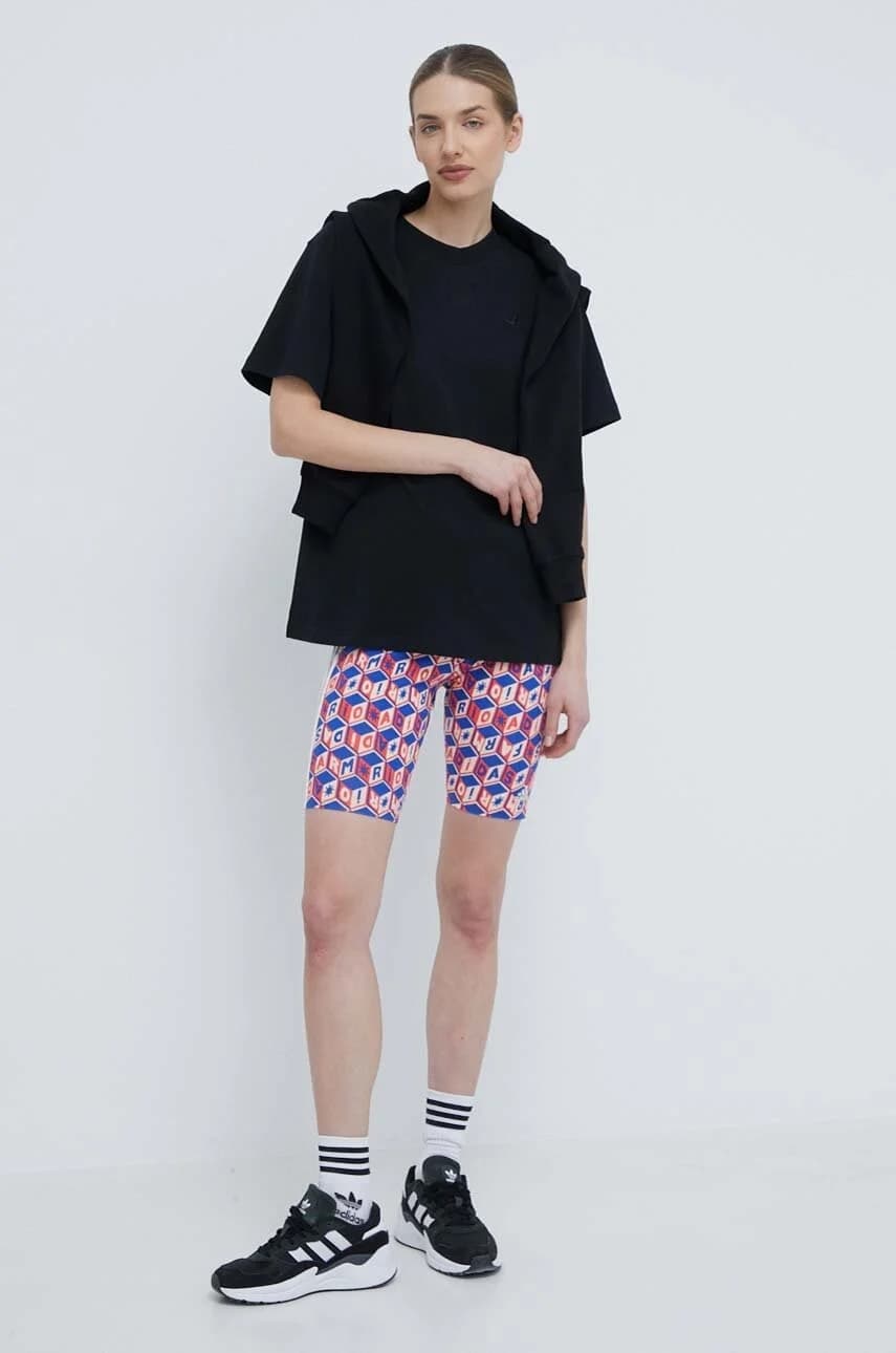 Хлопковая футболка WT41501BK - фото 2