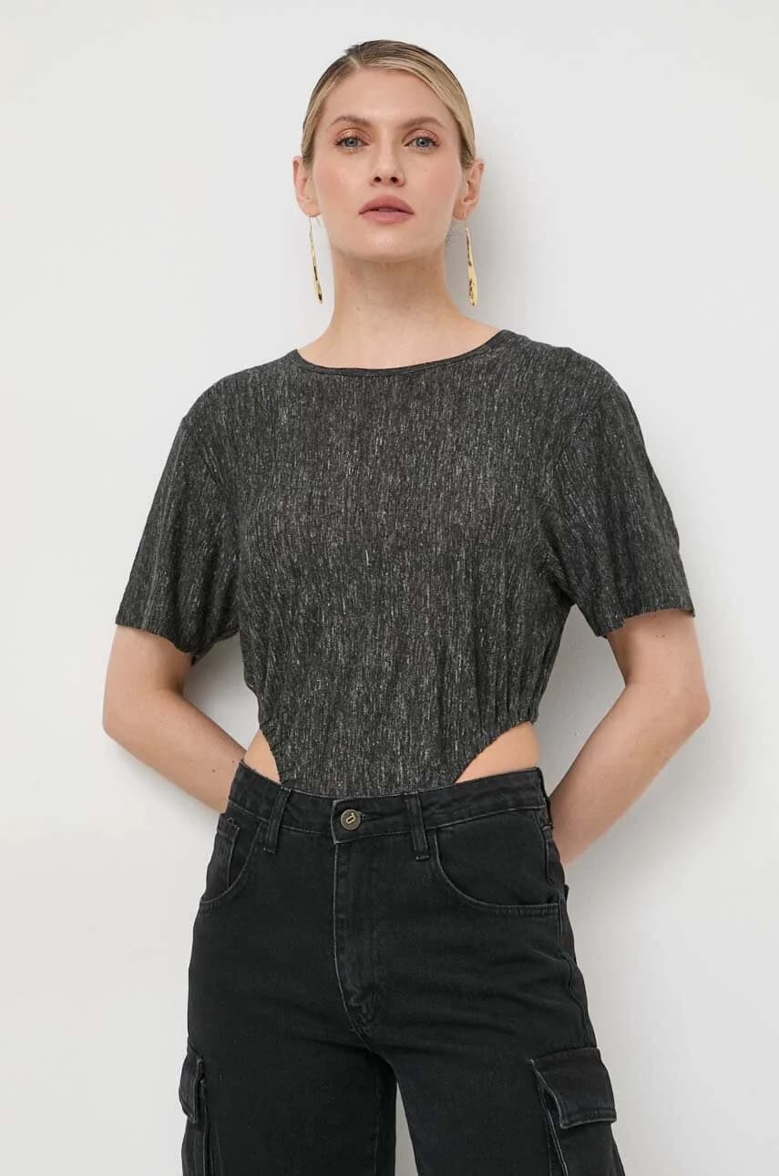 Льняное боди