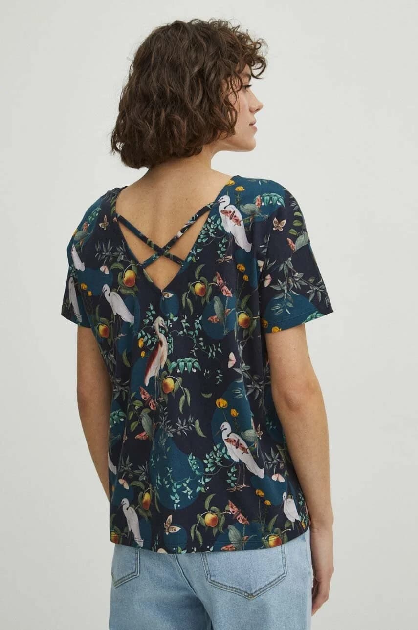 Хлопковая футболка - фото 4