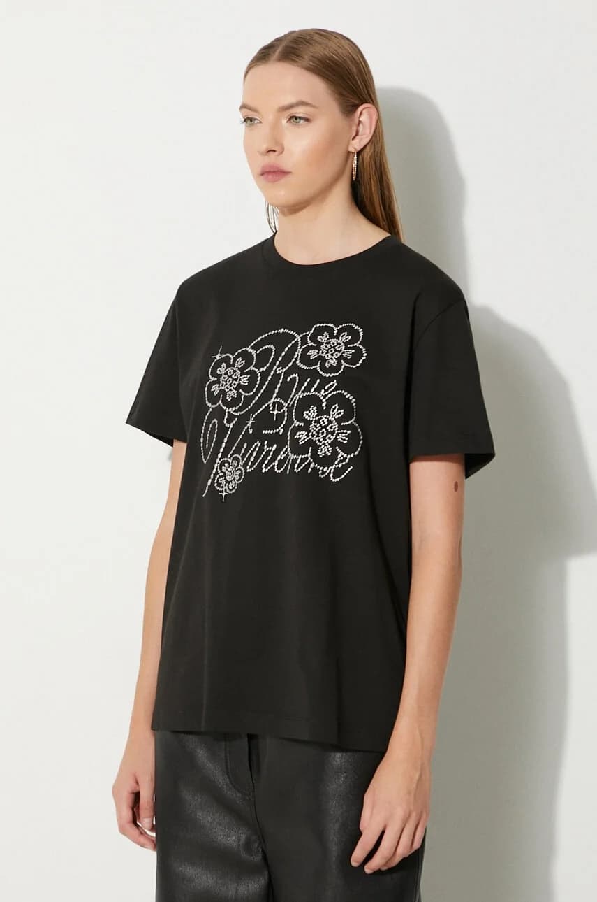 Хлопковая футболка Constellation Emb - фото 4