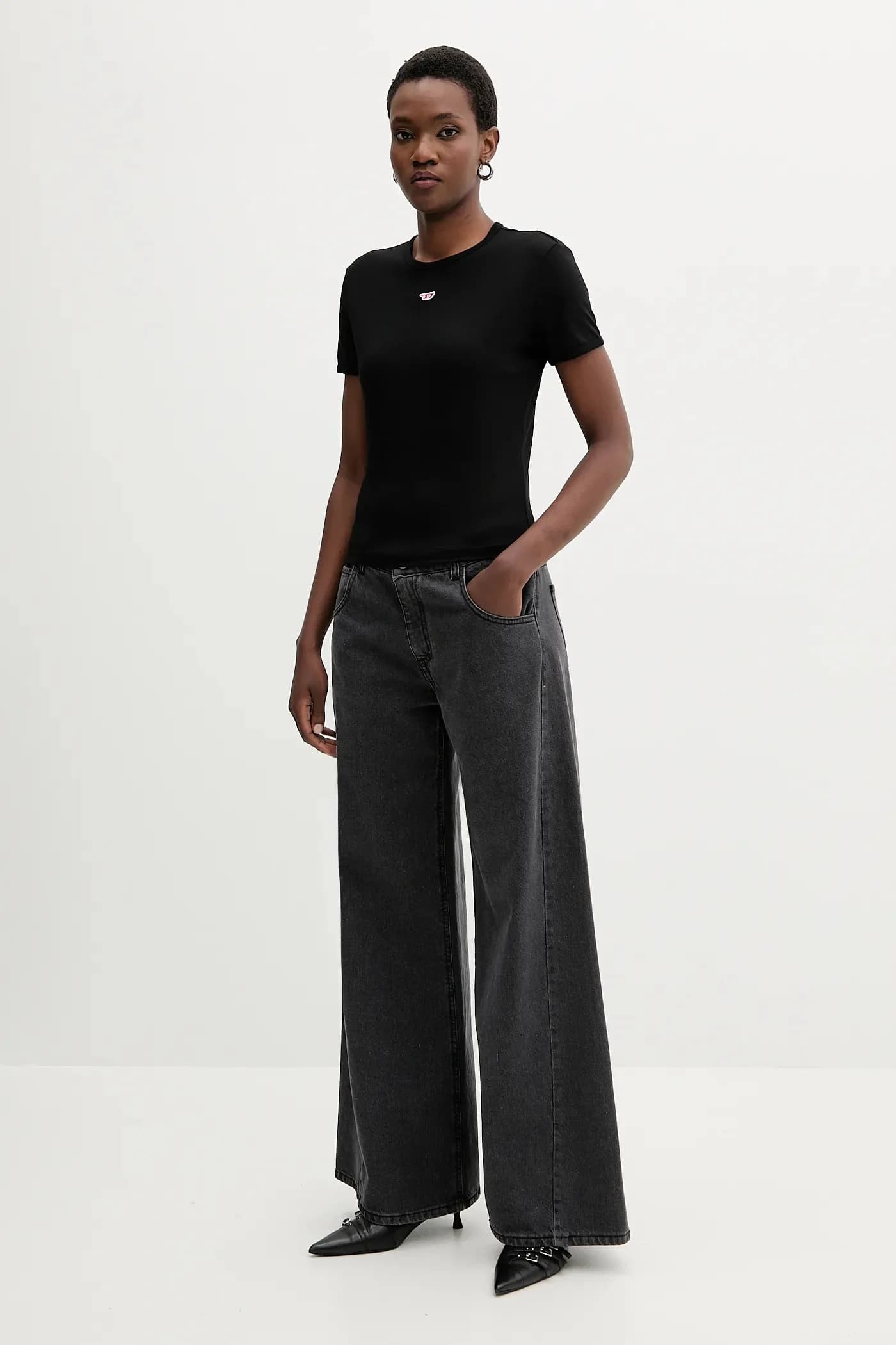 Хлопковая футболка T-UNCUTIE-LONG-D ФУТБОЛКА - фото 2