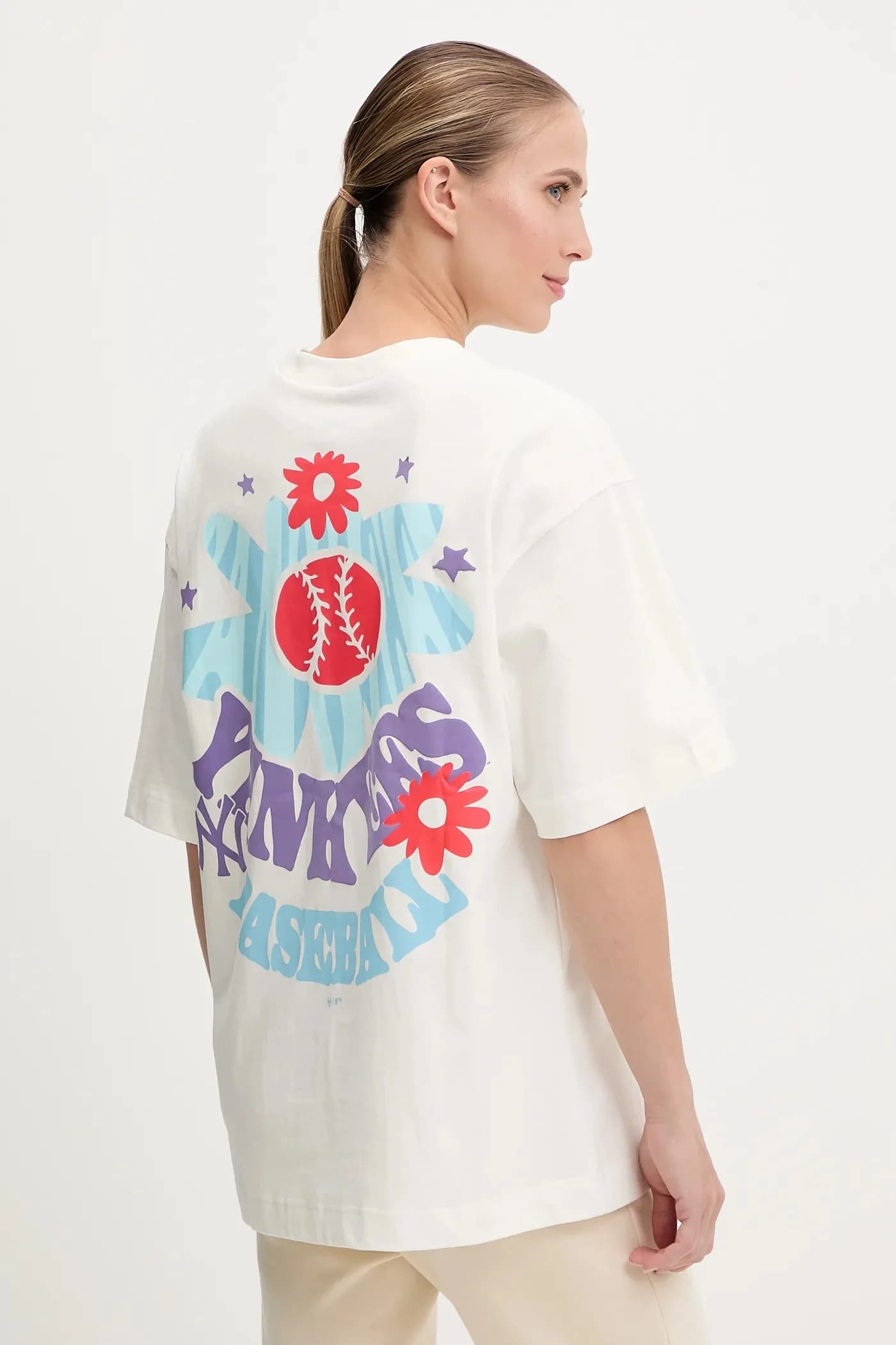 Хлопковая футболка MLB New York Yankees - фото 3