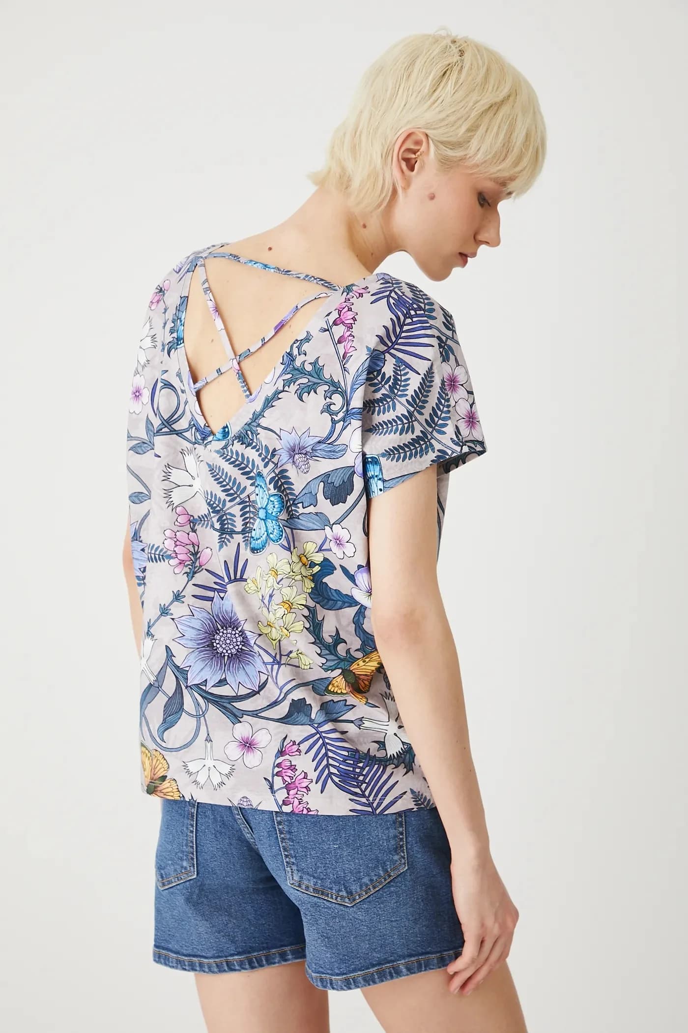 Хлопковая футболка - фото 4