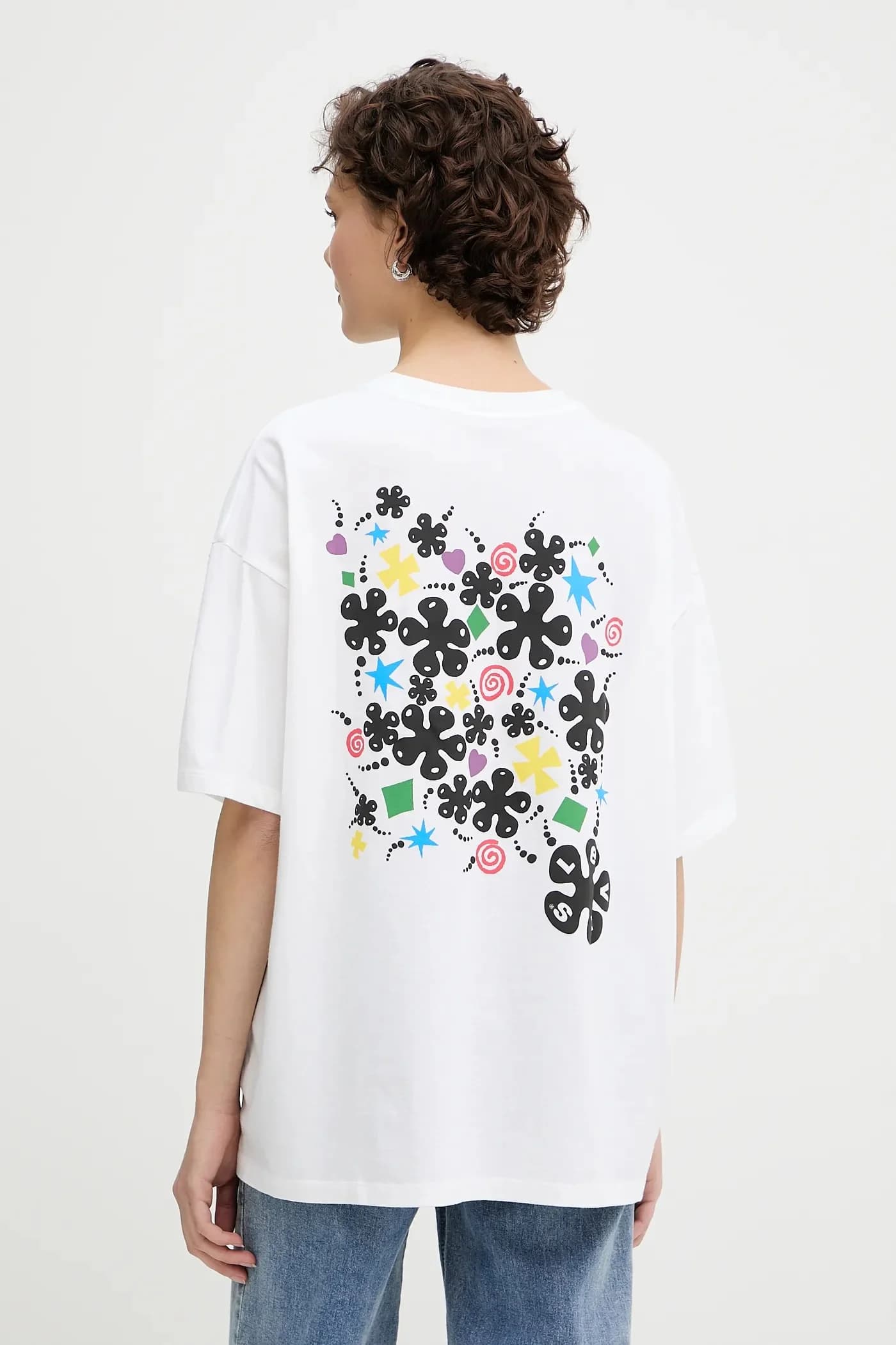 ФУТБОЛКА GRAPHIC SHORT STACK TEE из хлопка - фото 3