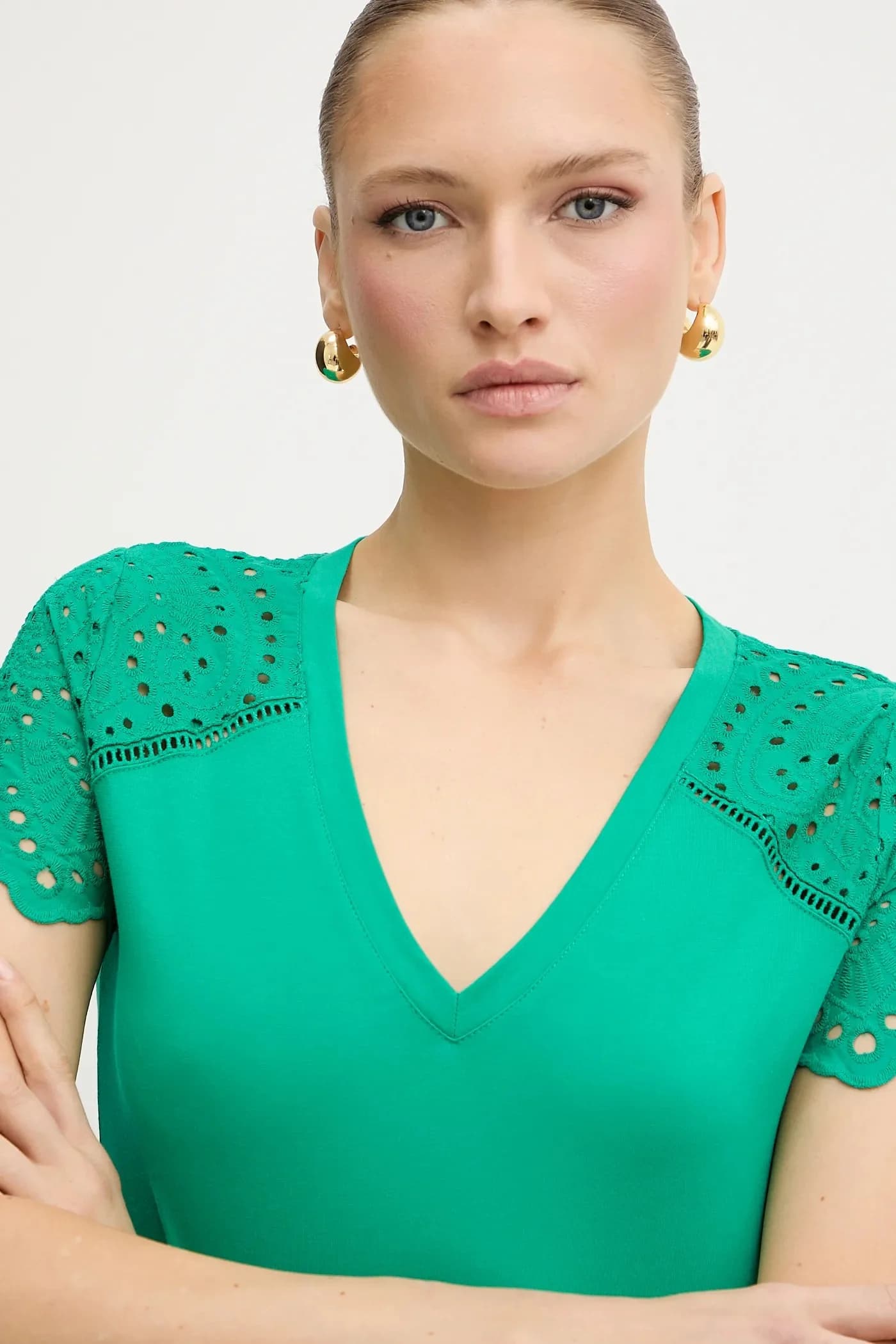 Хлопковая футболка - фото 4