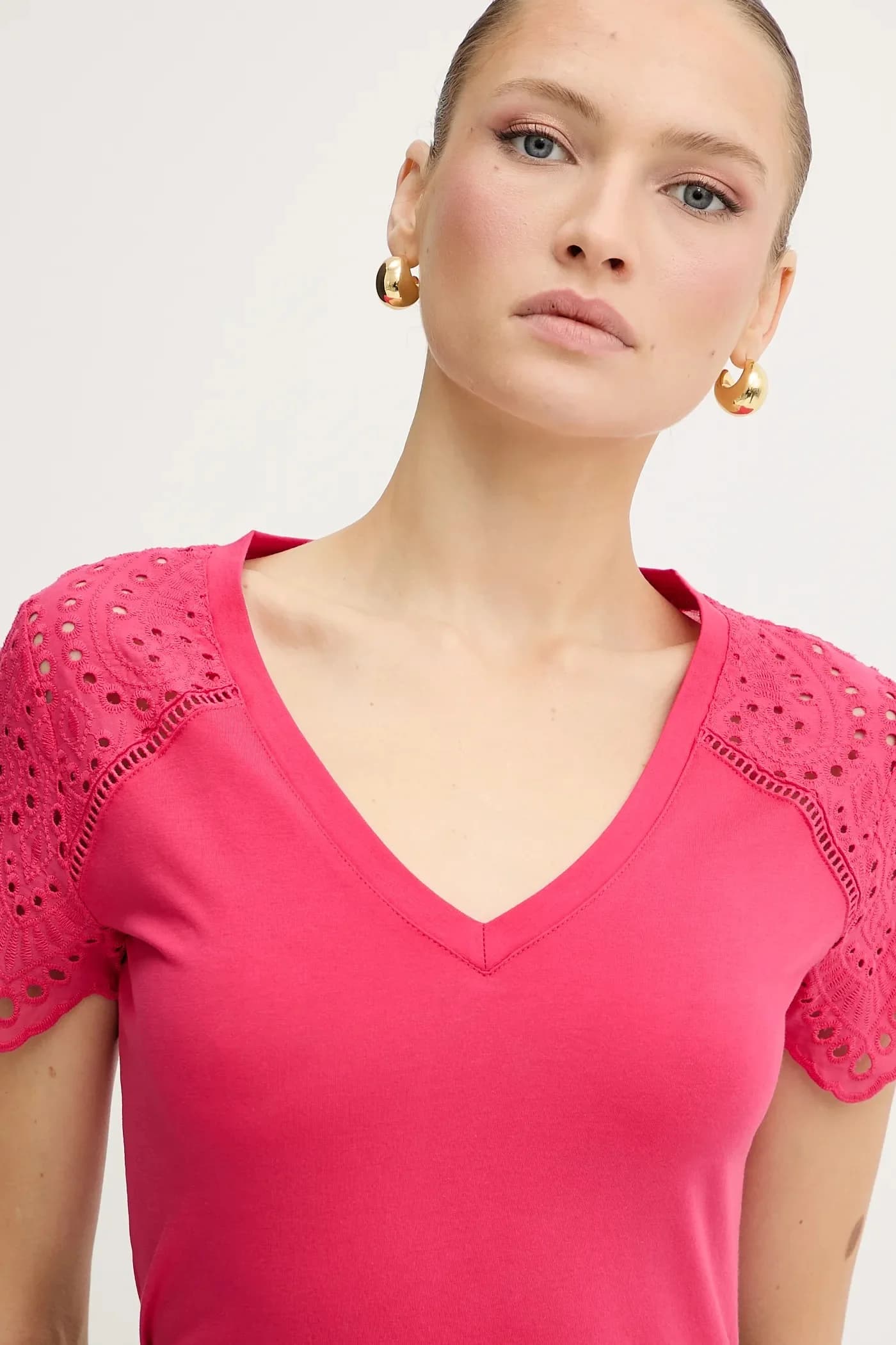 Хлопковая футболка - фото 4