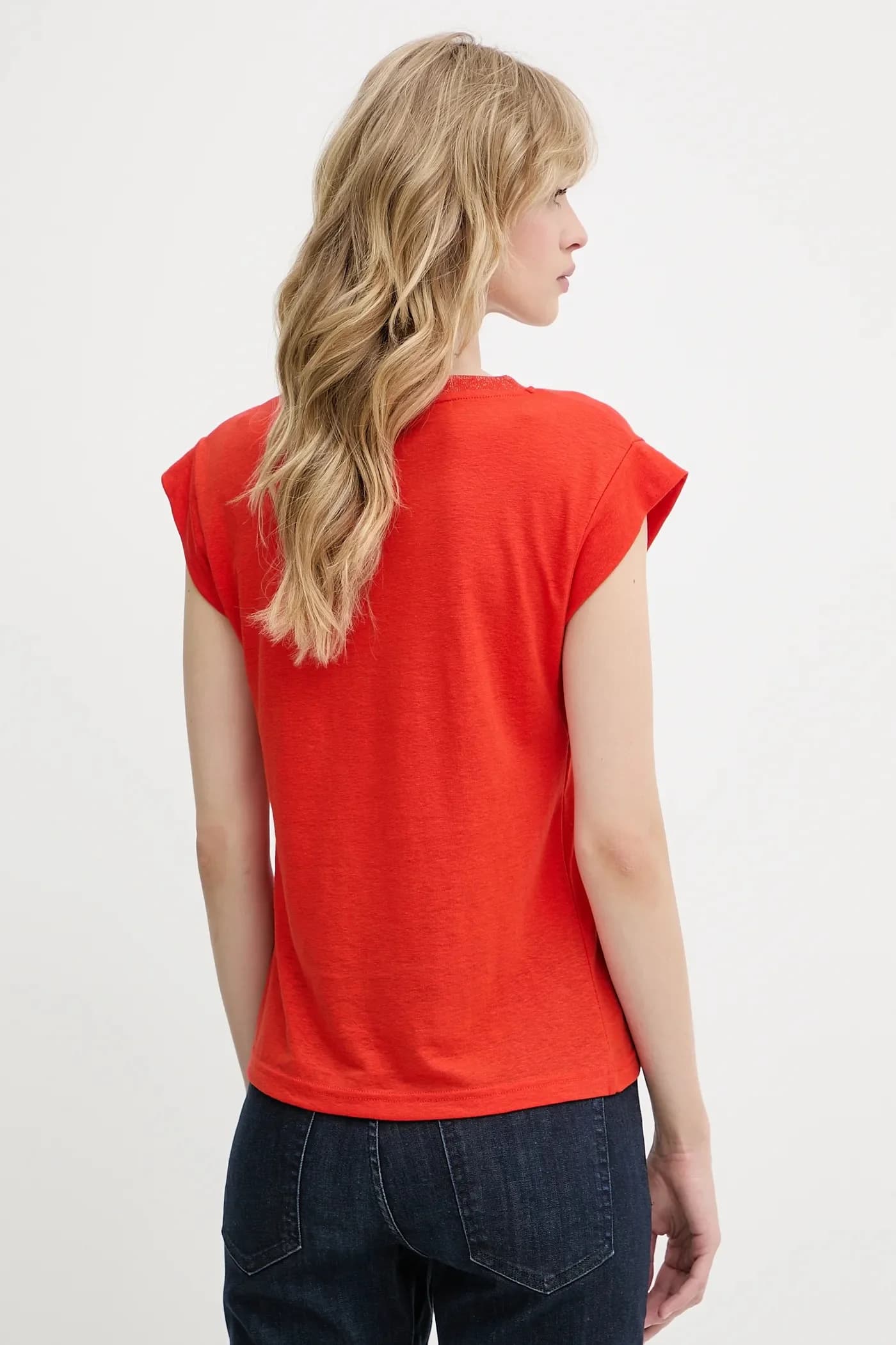 Льняная футболка - фото 3