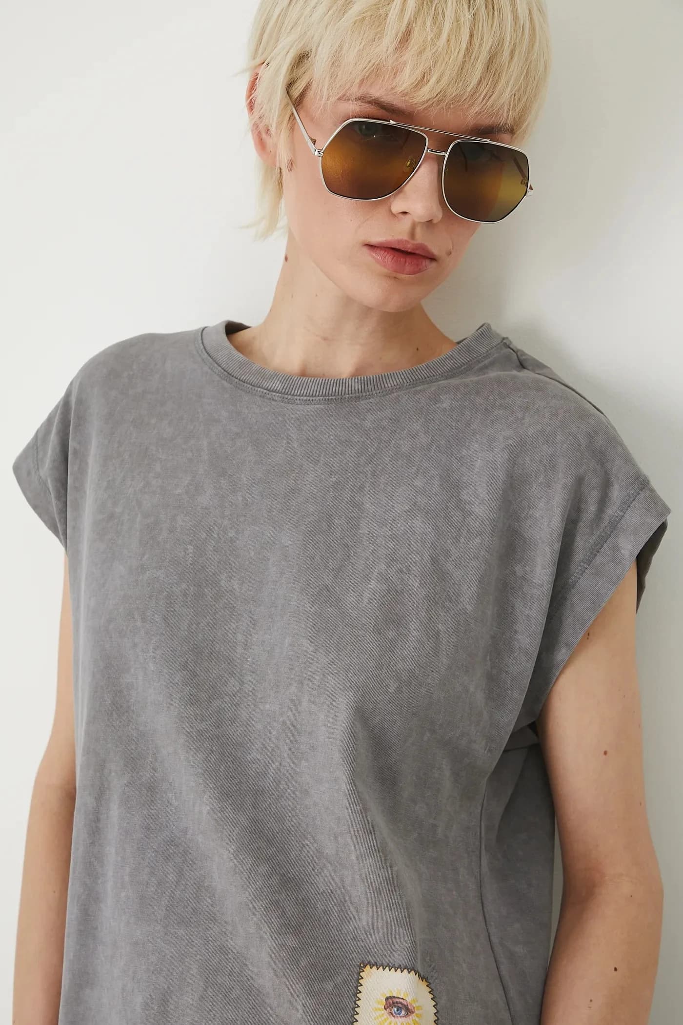 Хлопковая футболка - фото 5