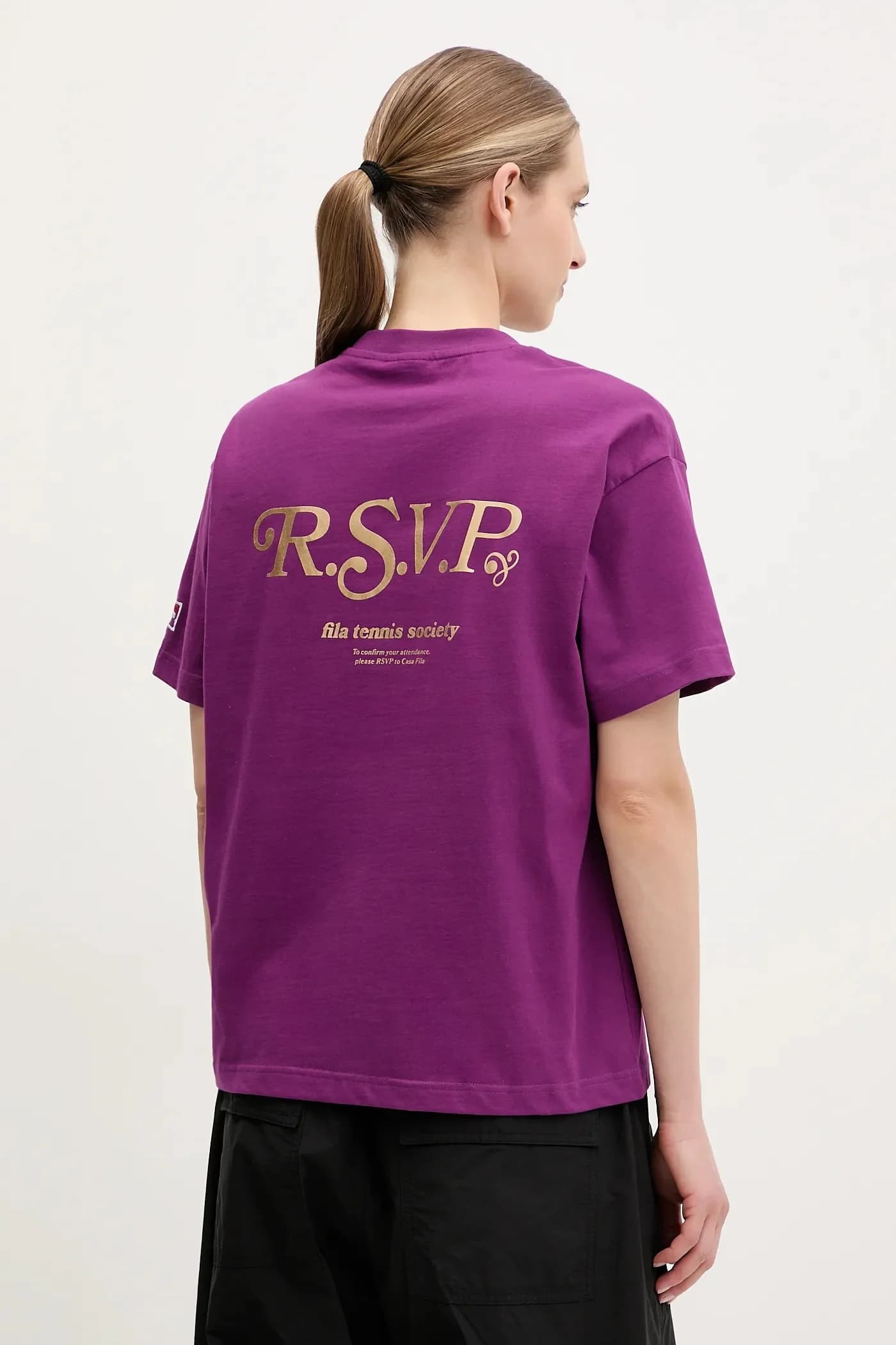 футболка Leffinge из хлопка - фото 3