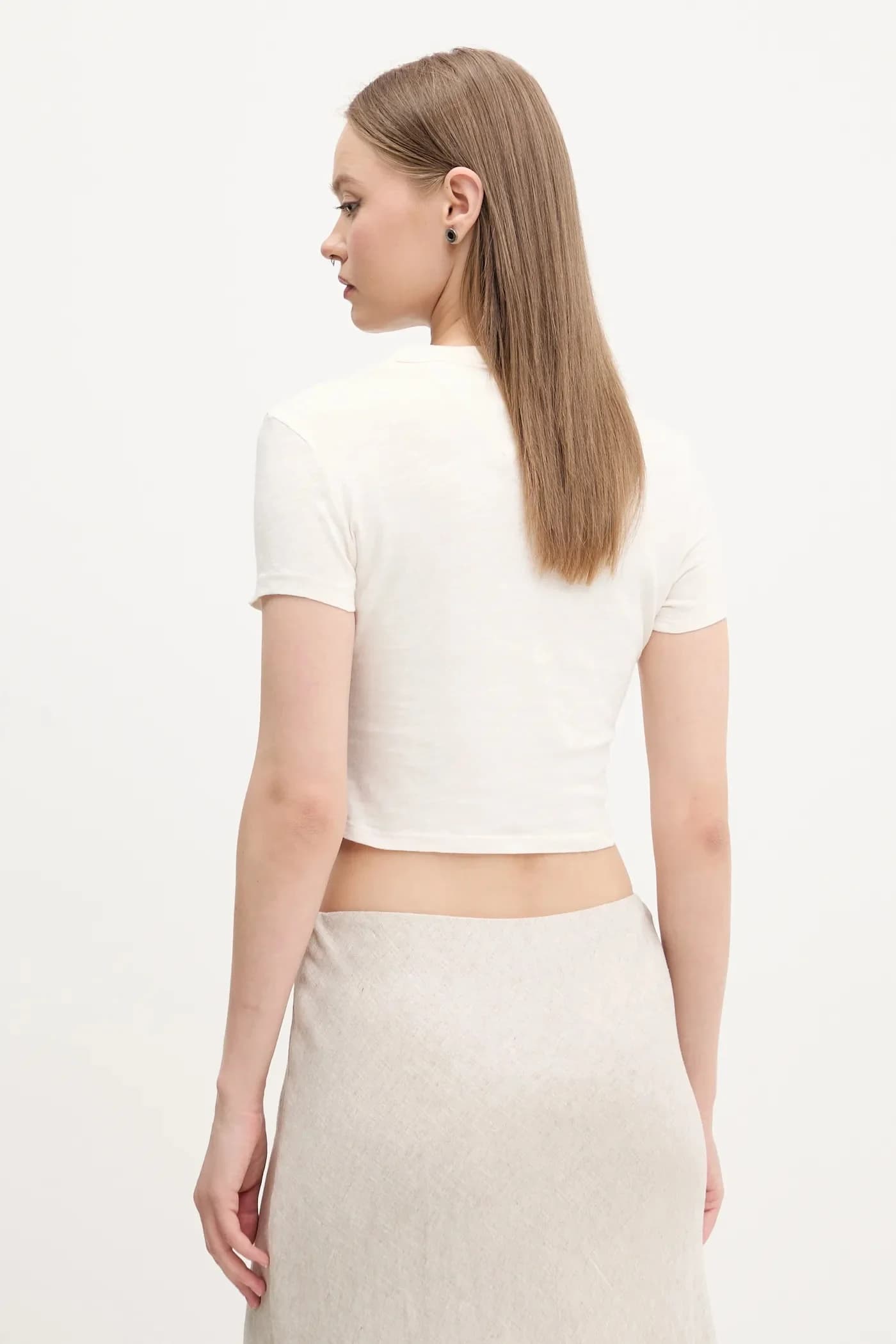 Хлопковая футболка - фото 3