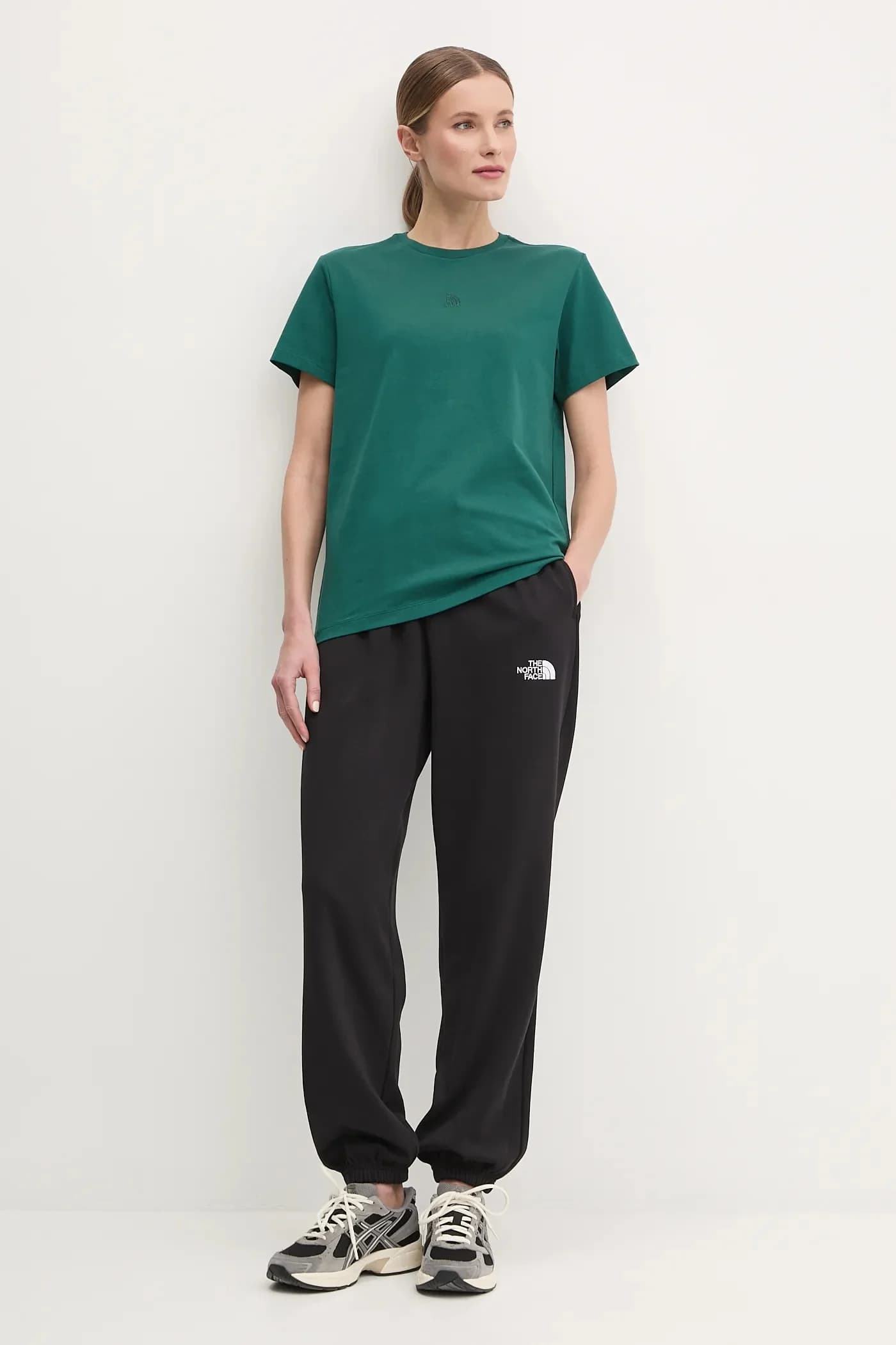 Свободная хлопковая футболка - фото 2