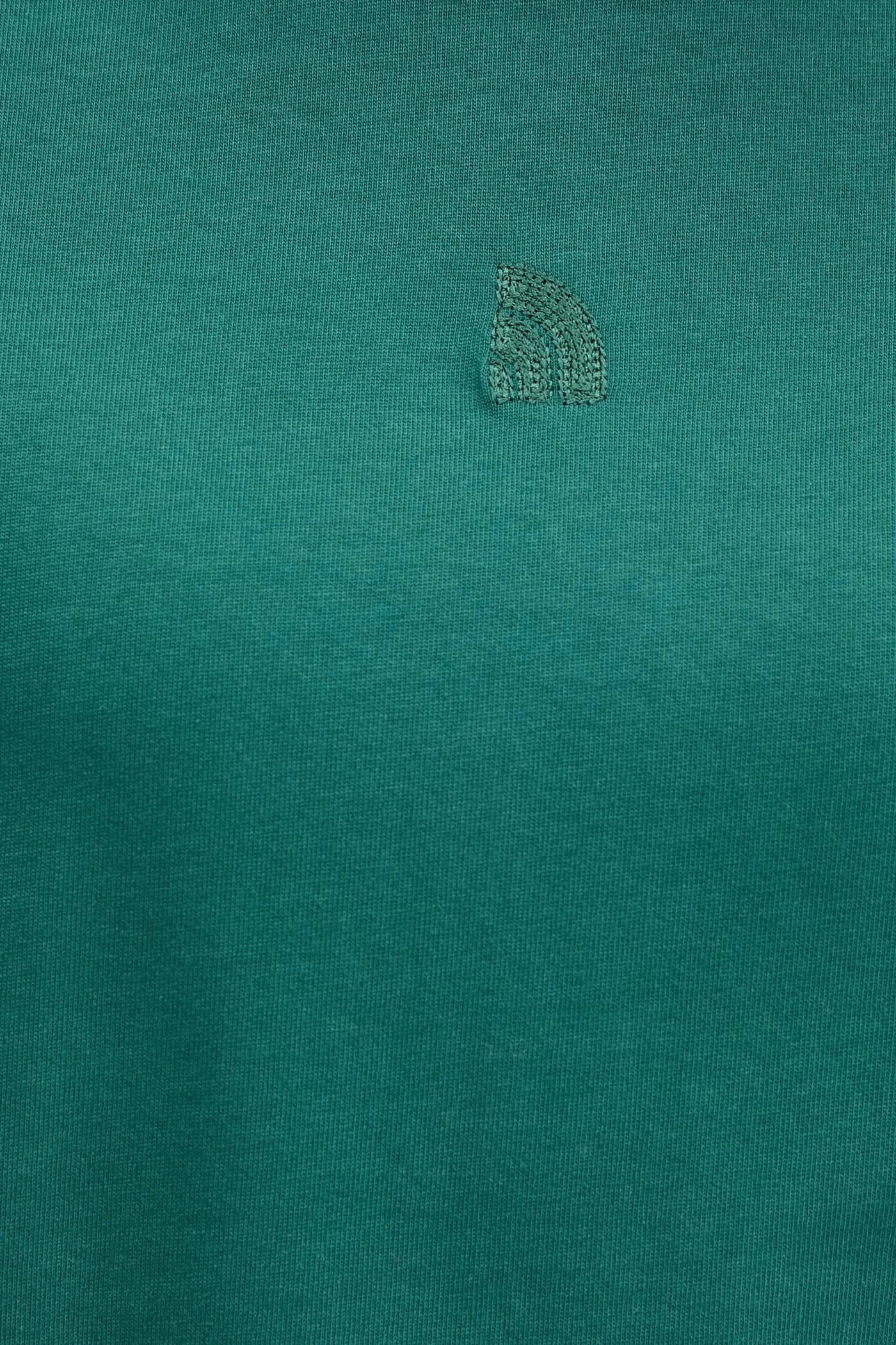 Свободная хлопковая футболка - фото 5