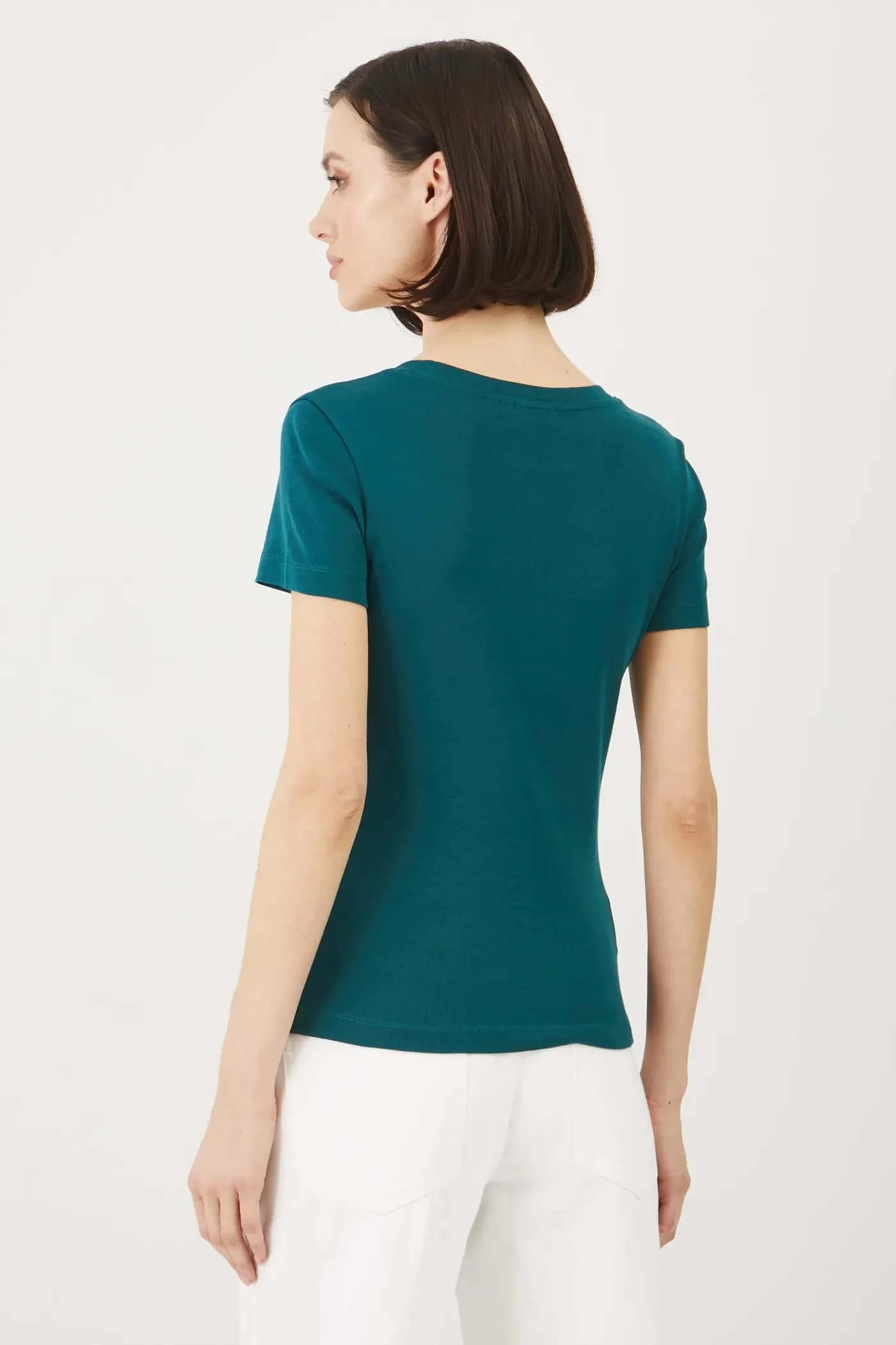 Хлопковая футболка - фото 4