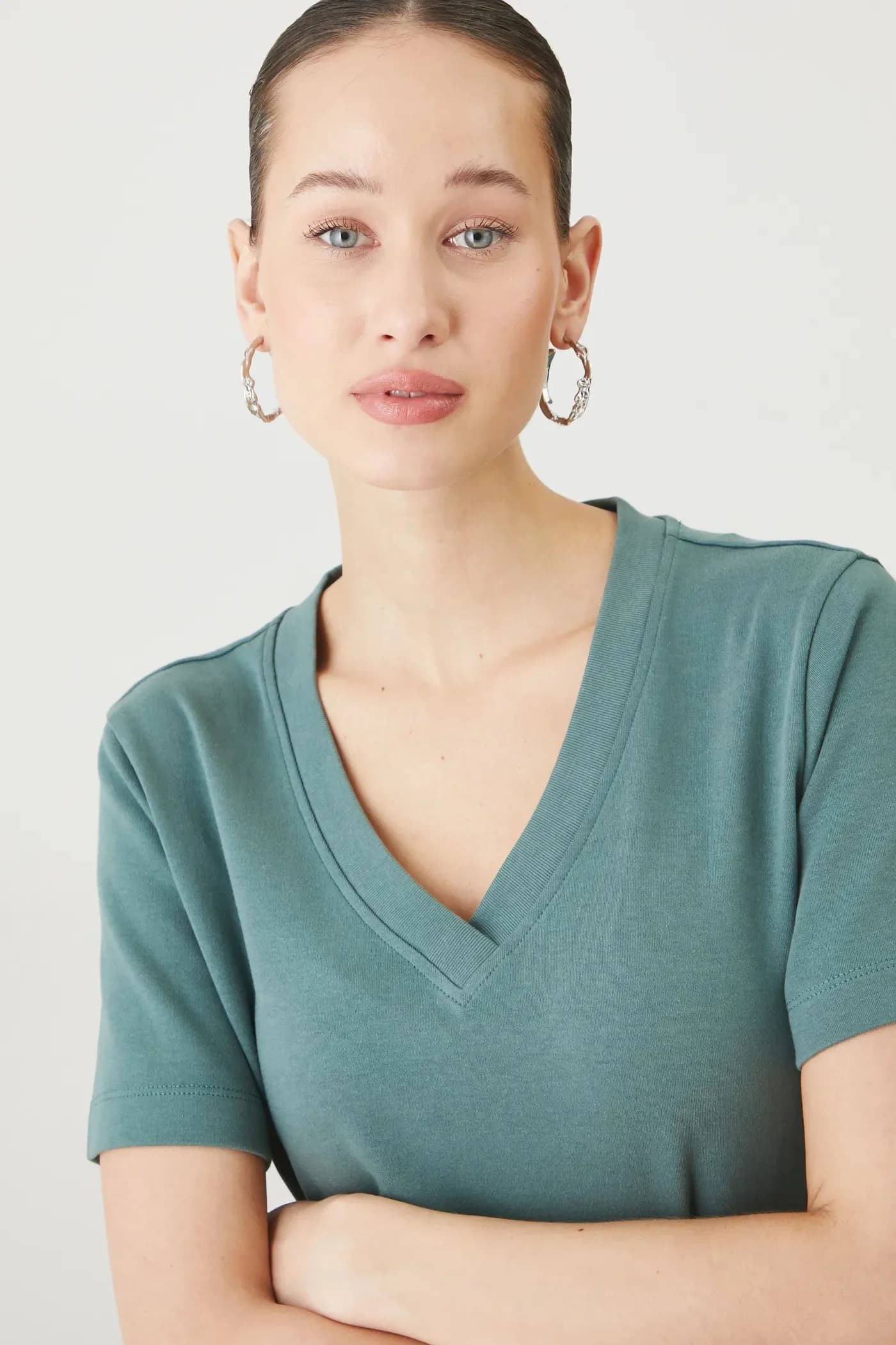 Хлопковая футболка - фото 4