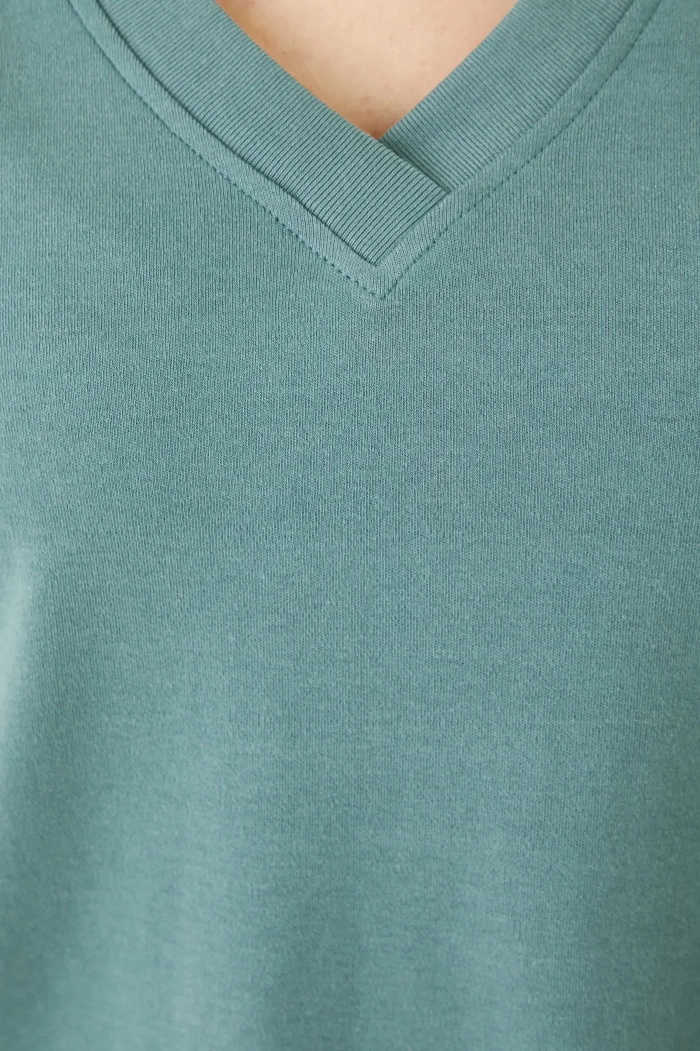 Хлопковая футболка - фото 5