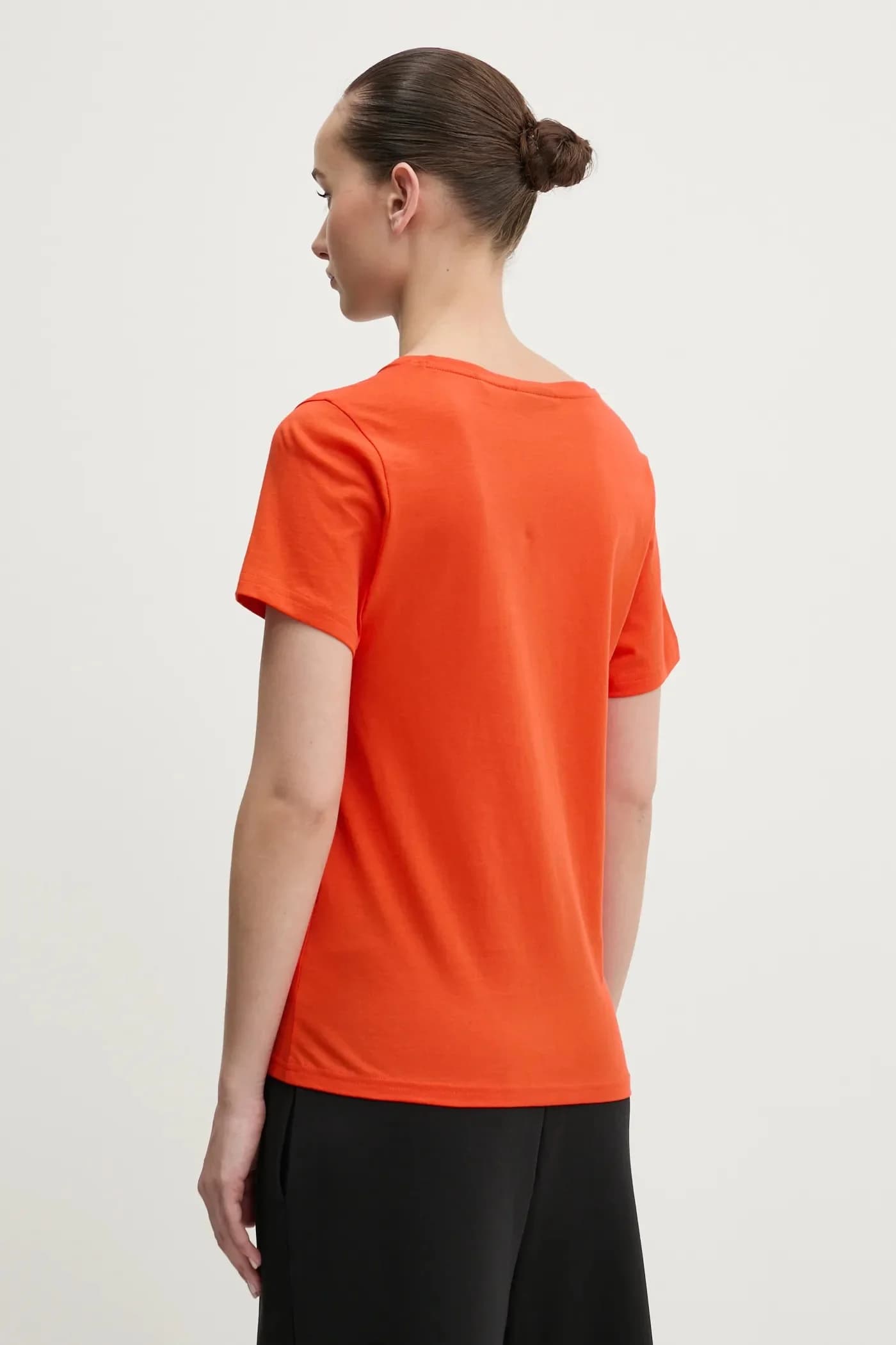 Классическая хлопковая футболка V_B - фото 3