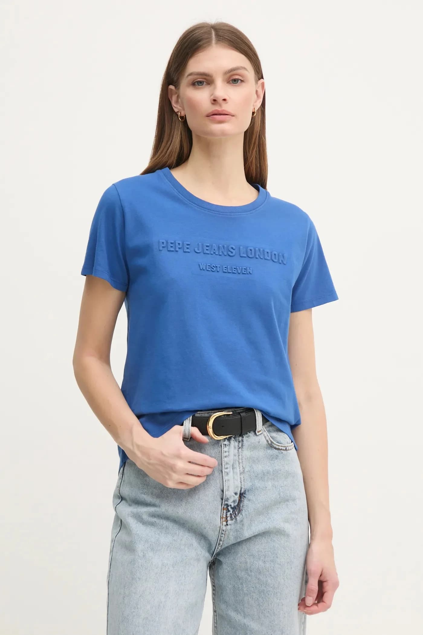 Хлопковая футболка LORETTA